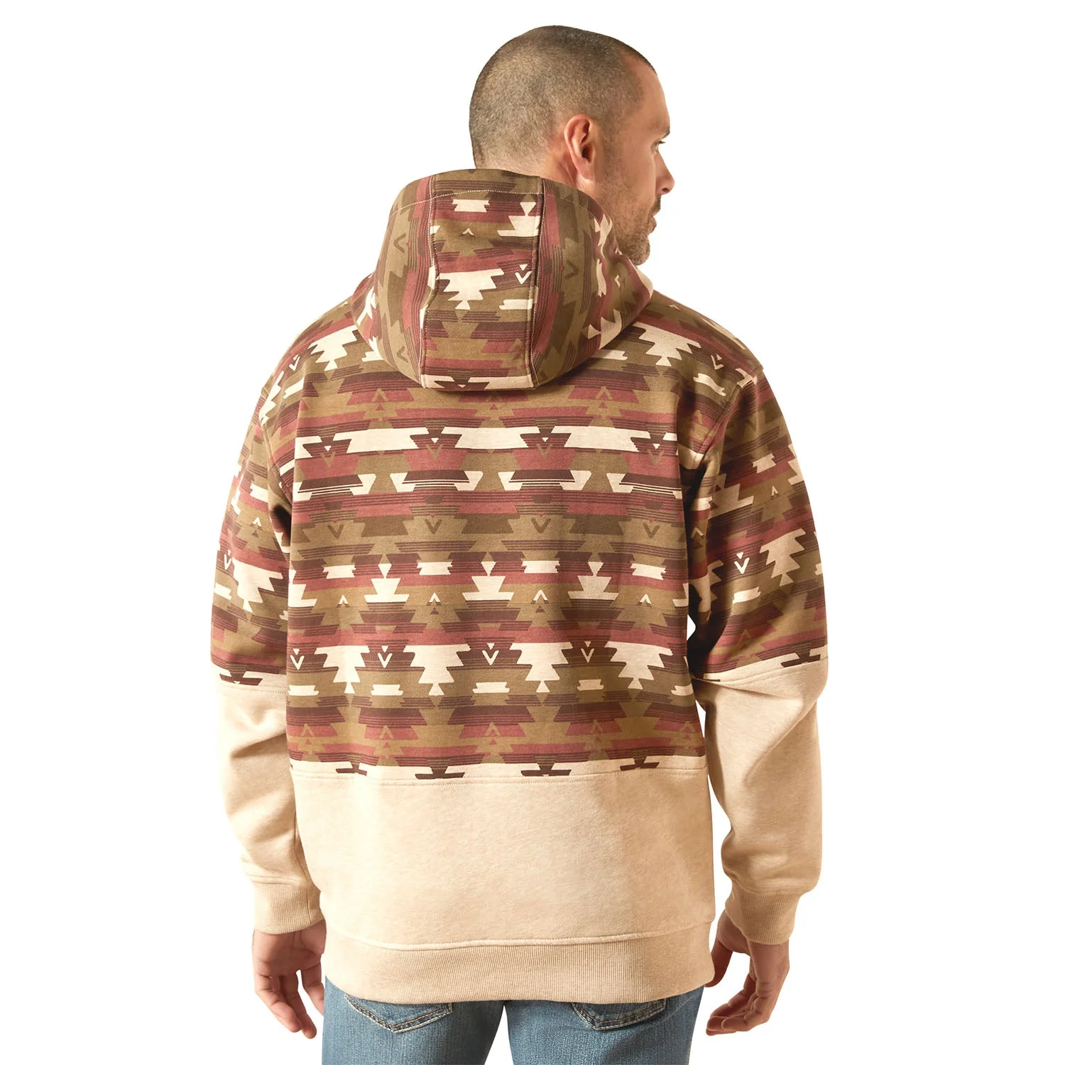 Ariat Mens Print Hoodie - Image 11