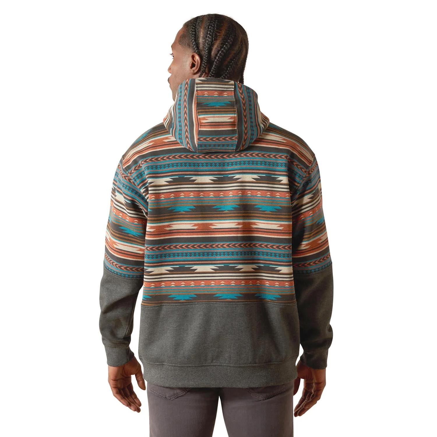 Ariat Mens Print Hoodie - Image 2