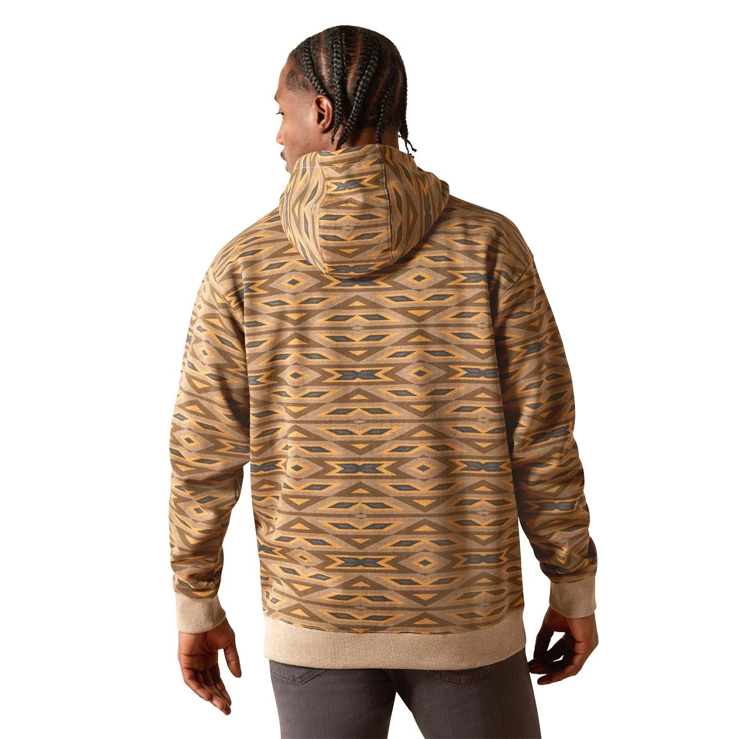 Ariat Mens Print Hoodie - Image 5