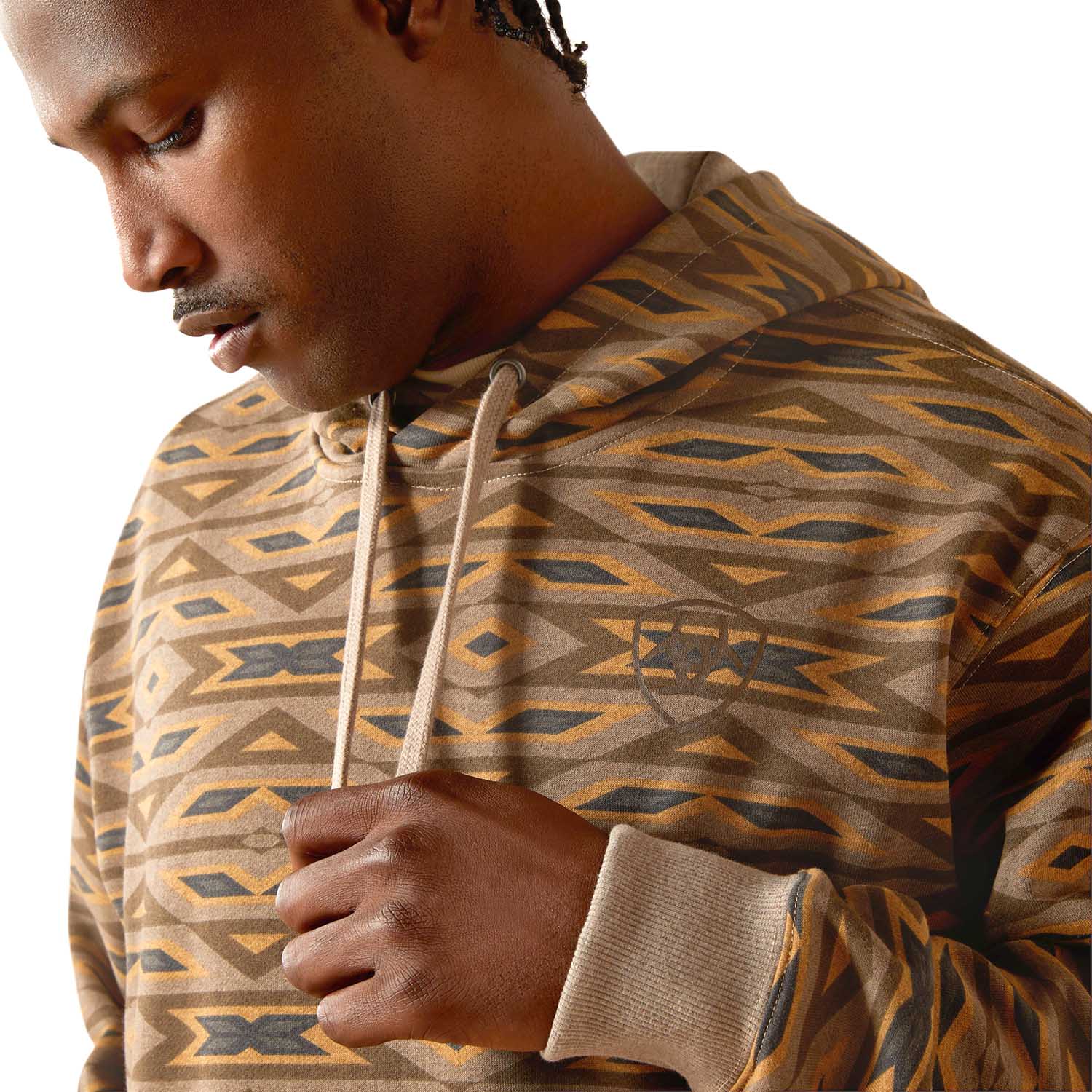 Ariat Mens Print Hoodie - Image 6