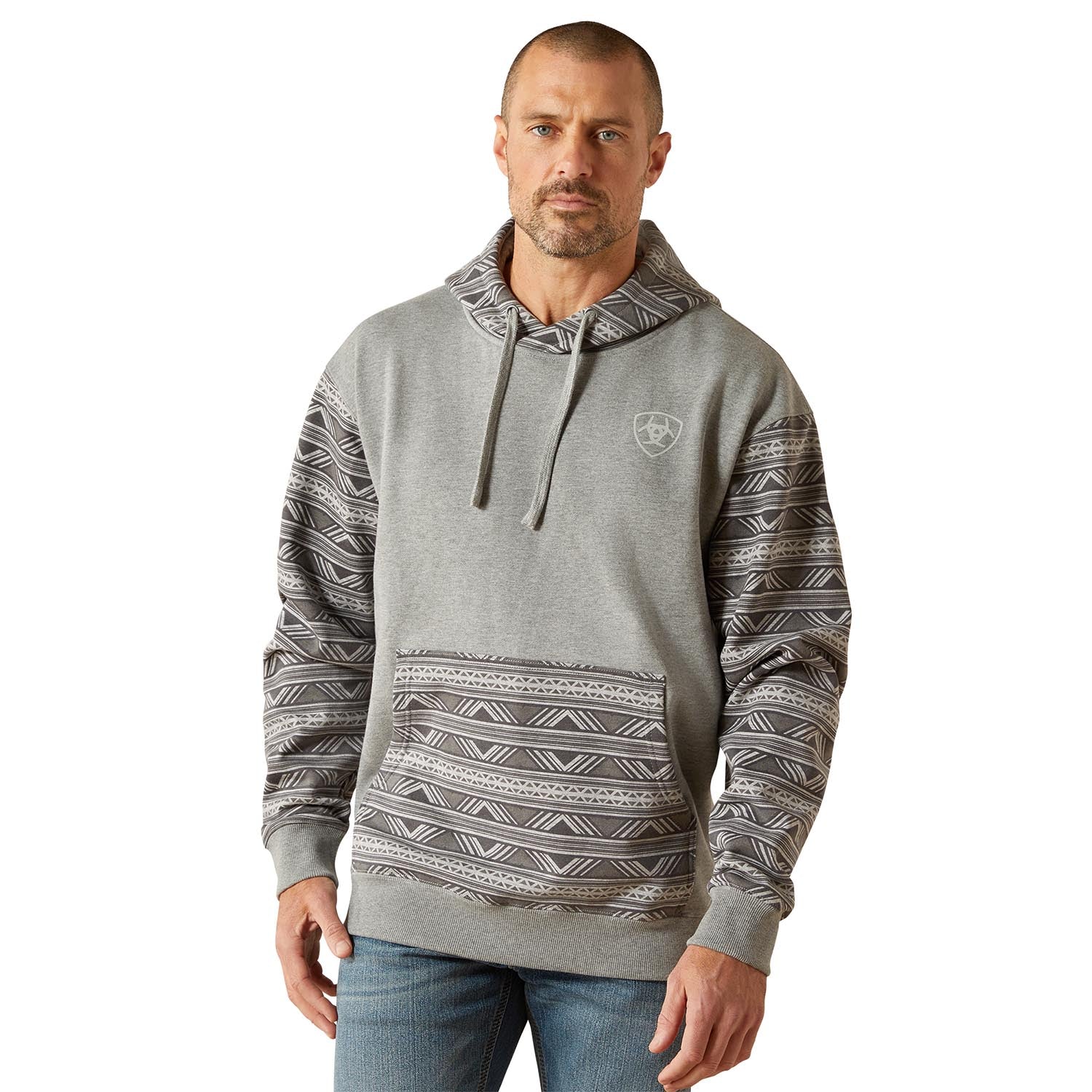Ariat Mens Print Hoodie - Image 7