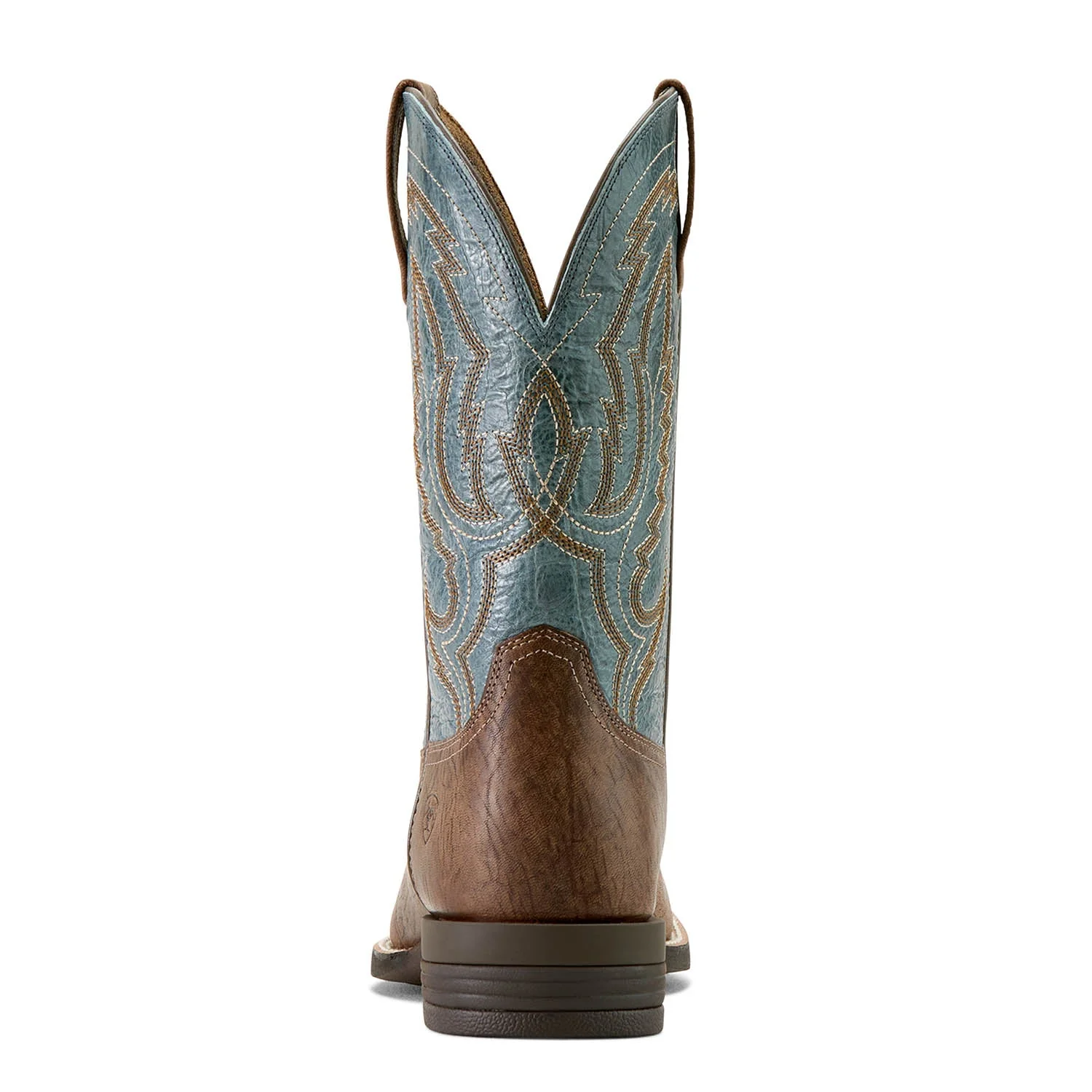 Ariat Mens Steadfast Wide Square Toe Leather Cowboy Boot – Comfortable All-Day Western Work Boot - Image 5