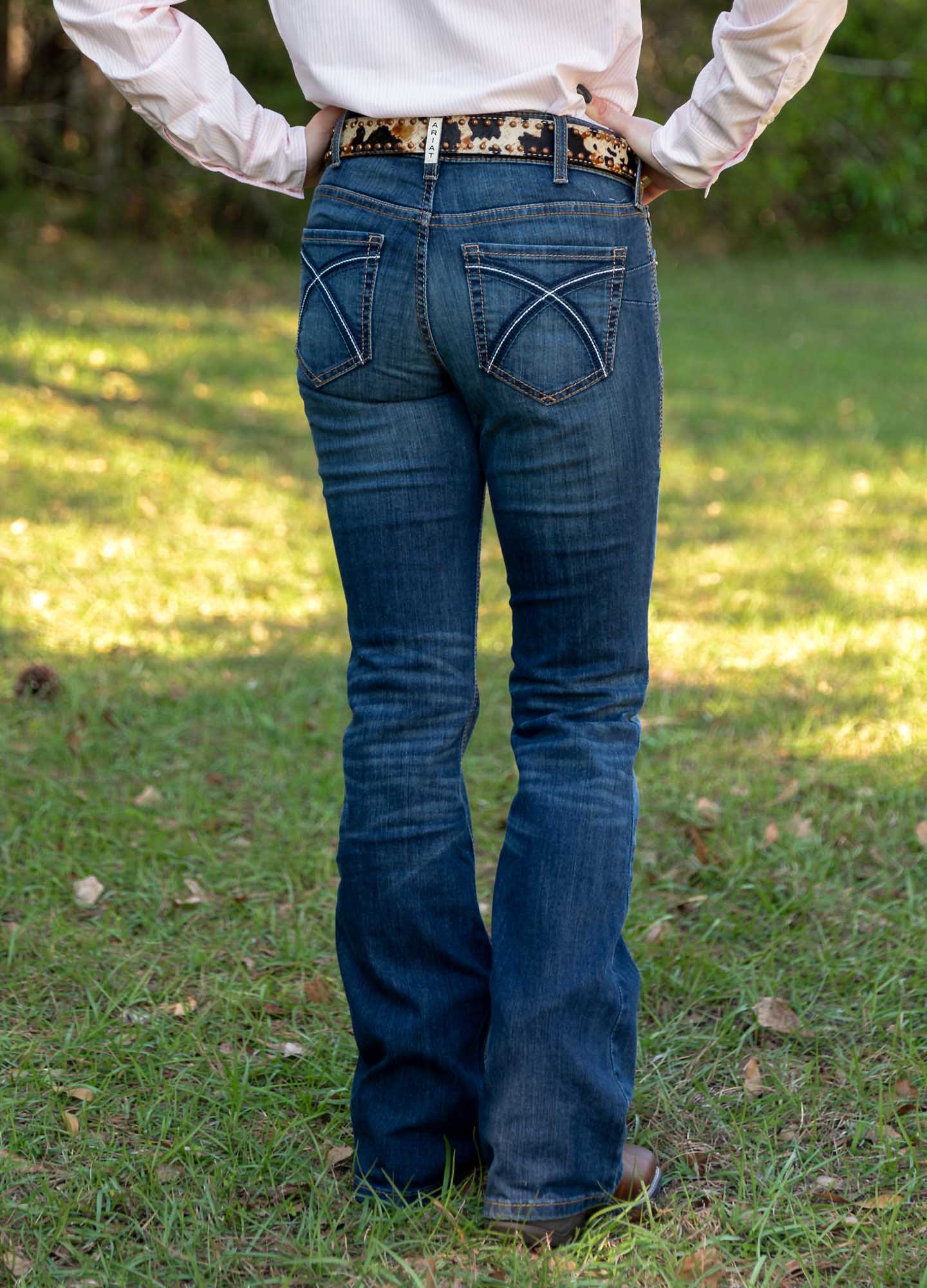Ariat R.E.A.L. Perfect Rise Stretch Boot Cut Jean - Image 7