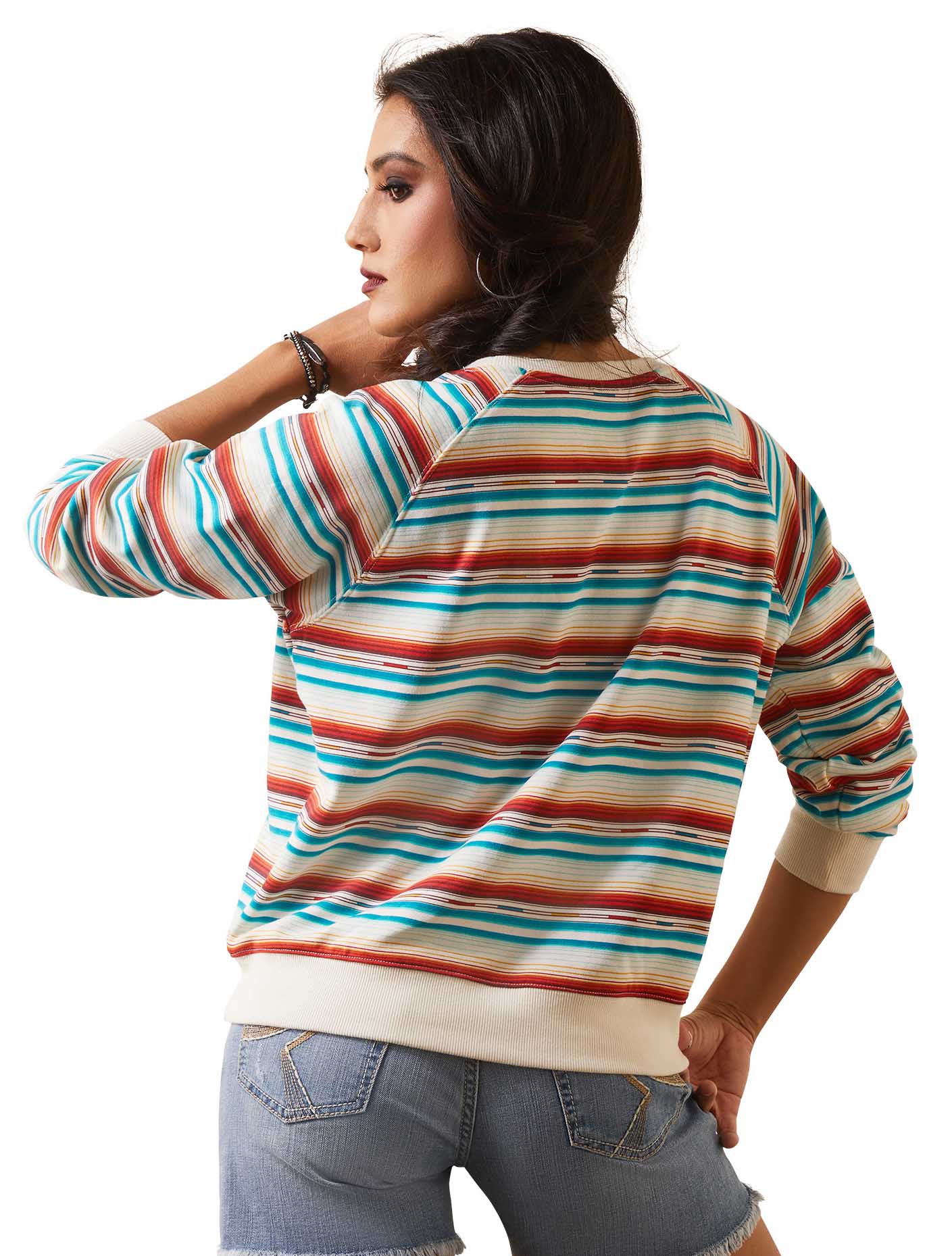 Ariat Women's R.E.A.L. Rosa Serape Sweatshirt - Image 14