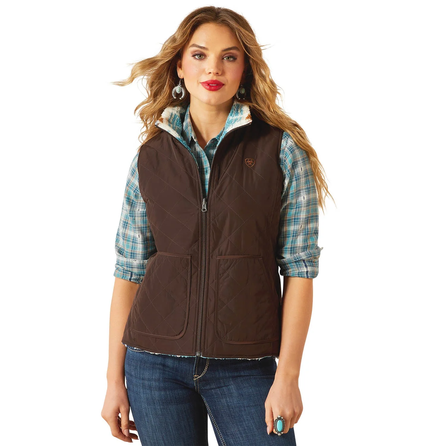 Ariat Women's Crius Insulated Vest - Image 11
