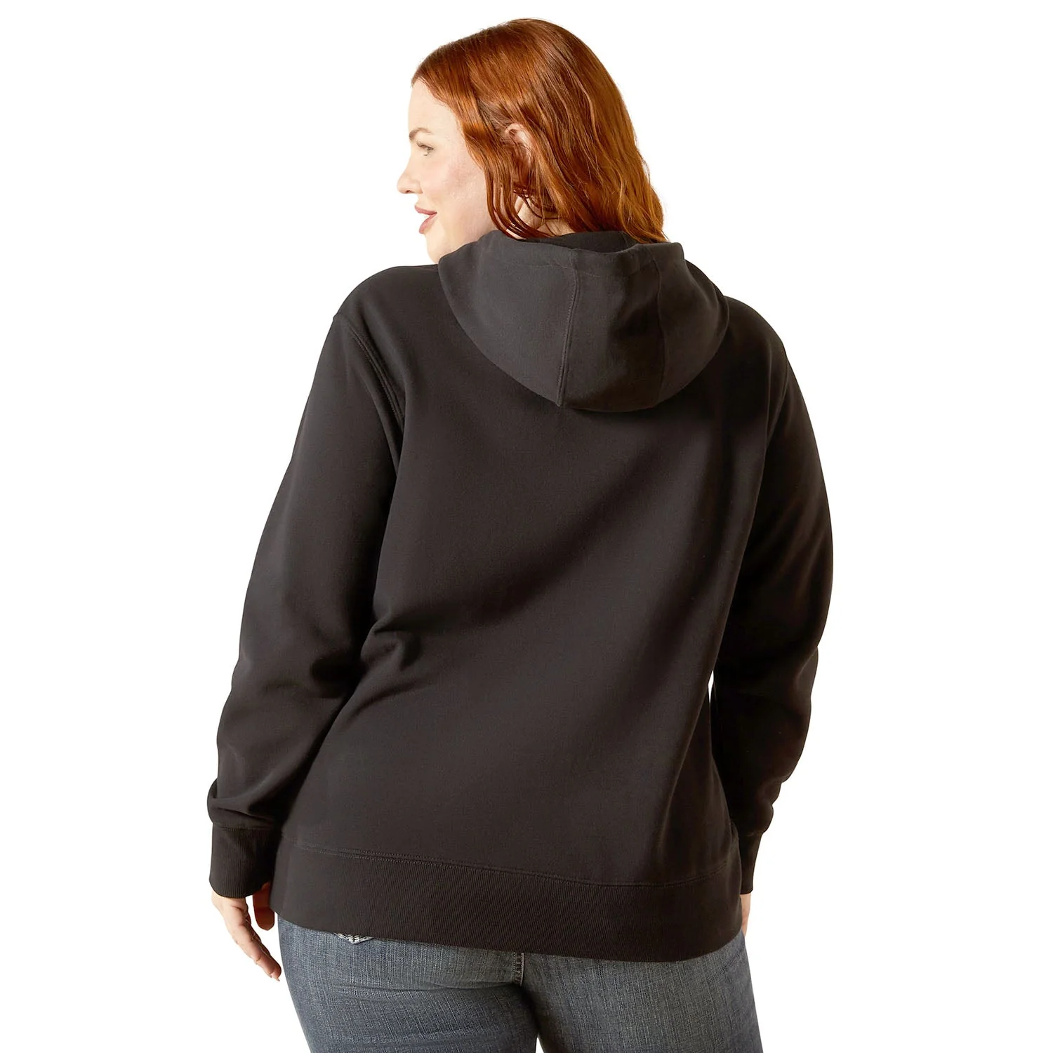 Ariat Womens Booted Logo Hoodie - Image 2