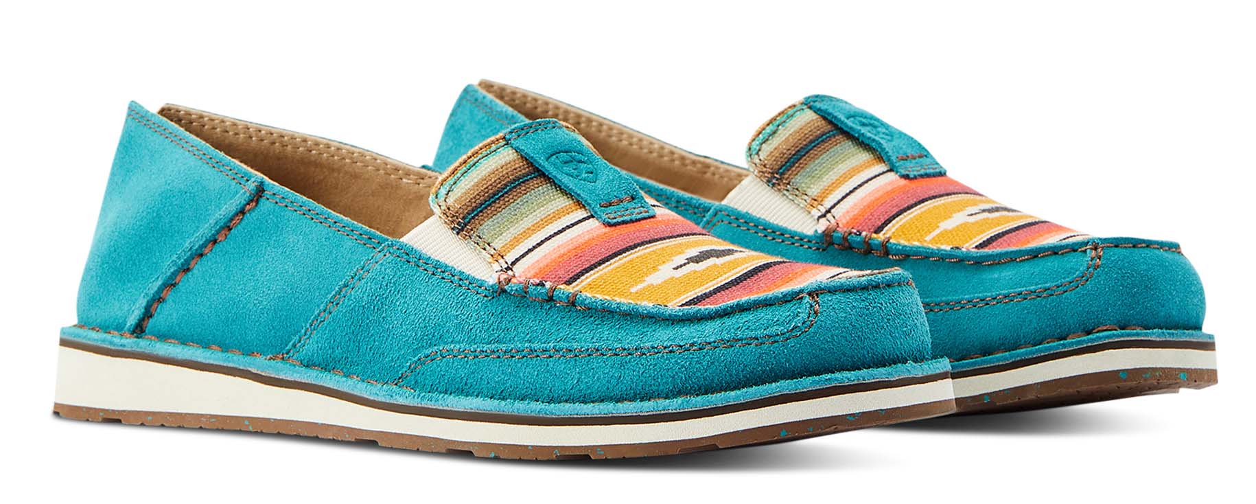 Ariat Women's Cruisers, Teal Suede - Image 29