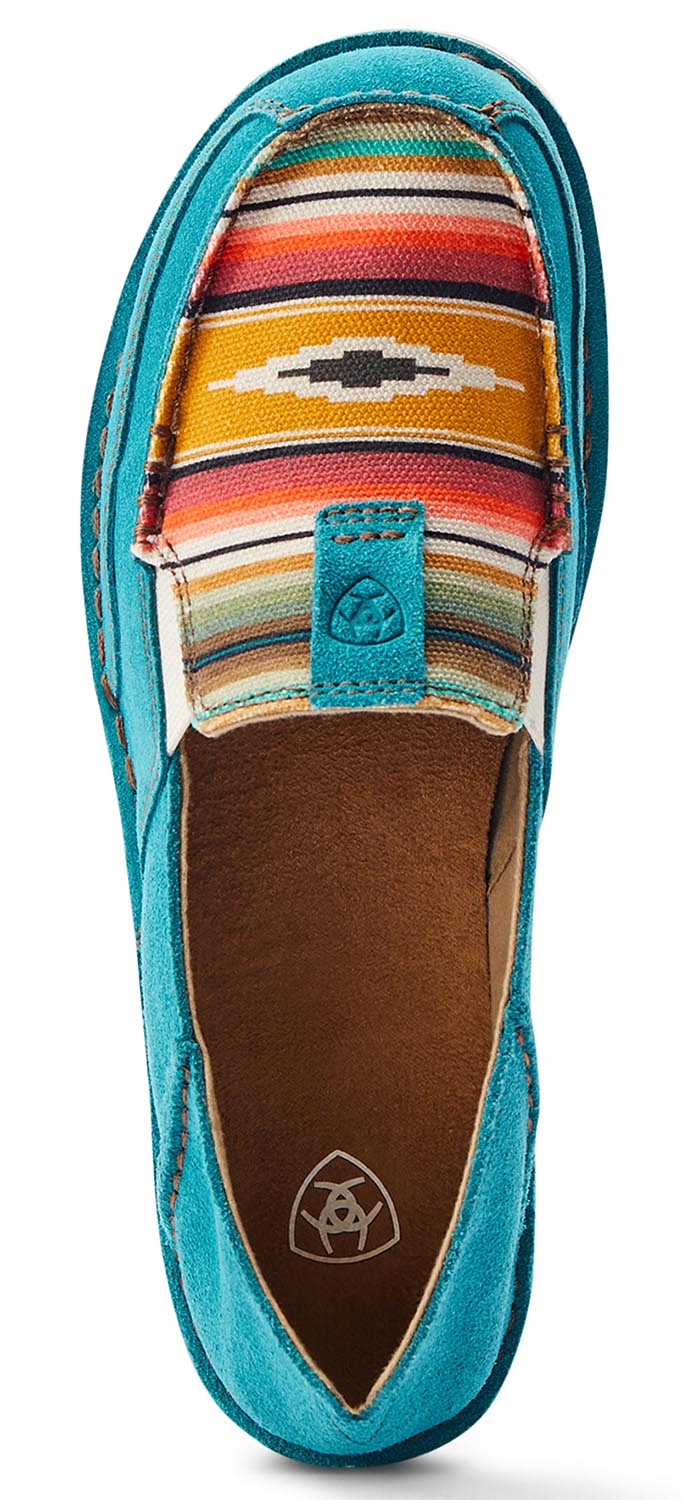 Ariat Women's Cruisers, Teal Suede - Image 6