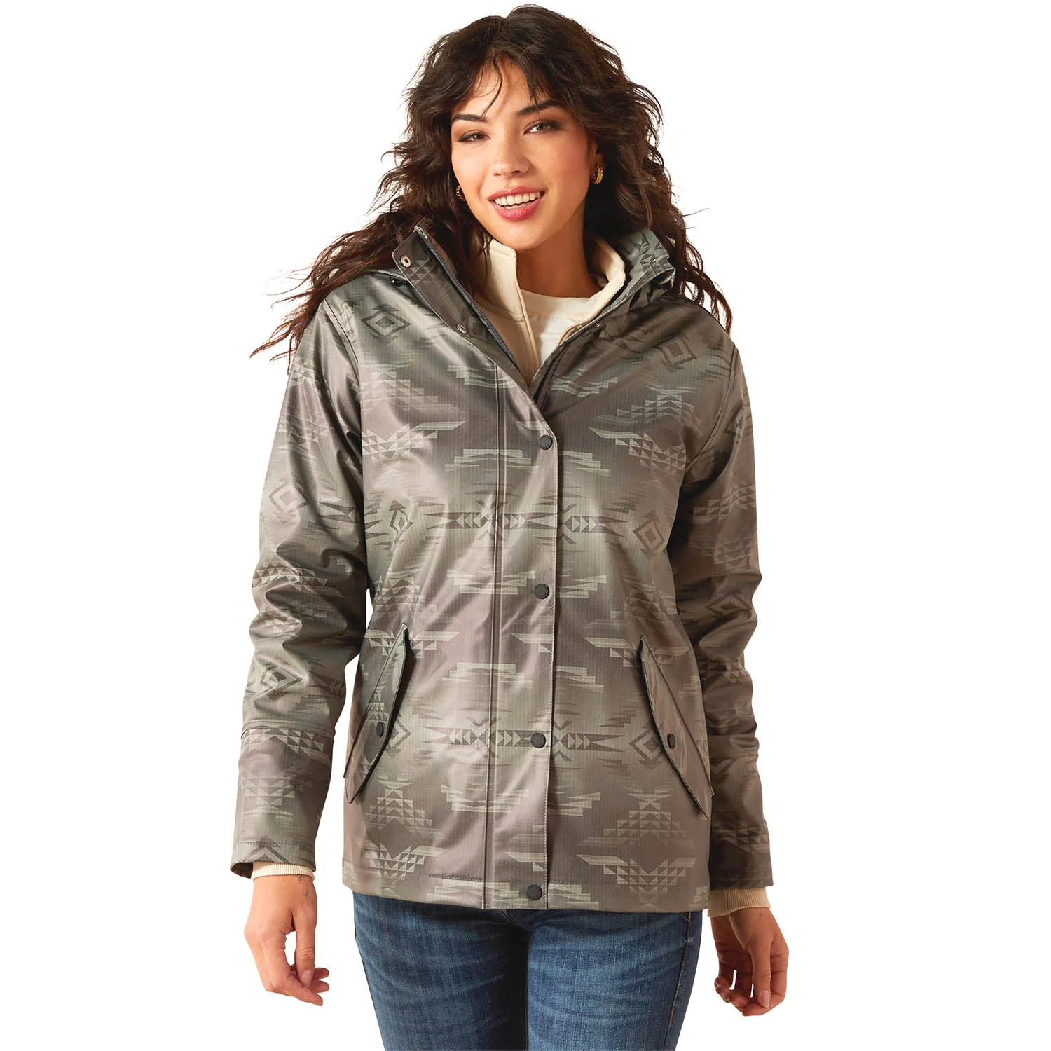 Ariat Womens Drizzle Rain Slicker - Image 5