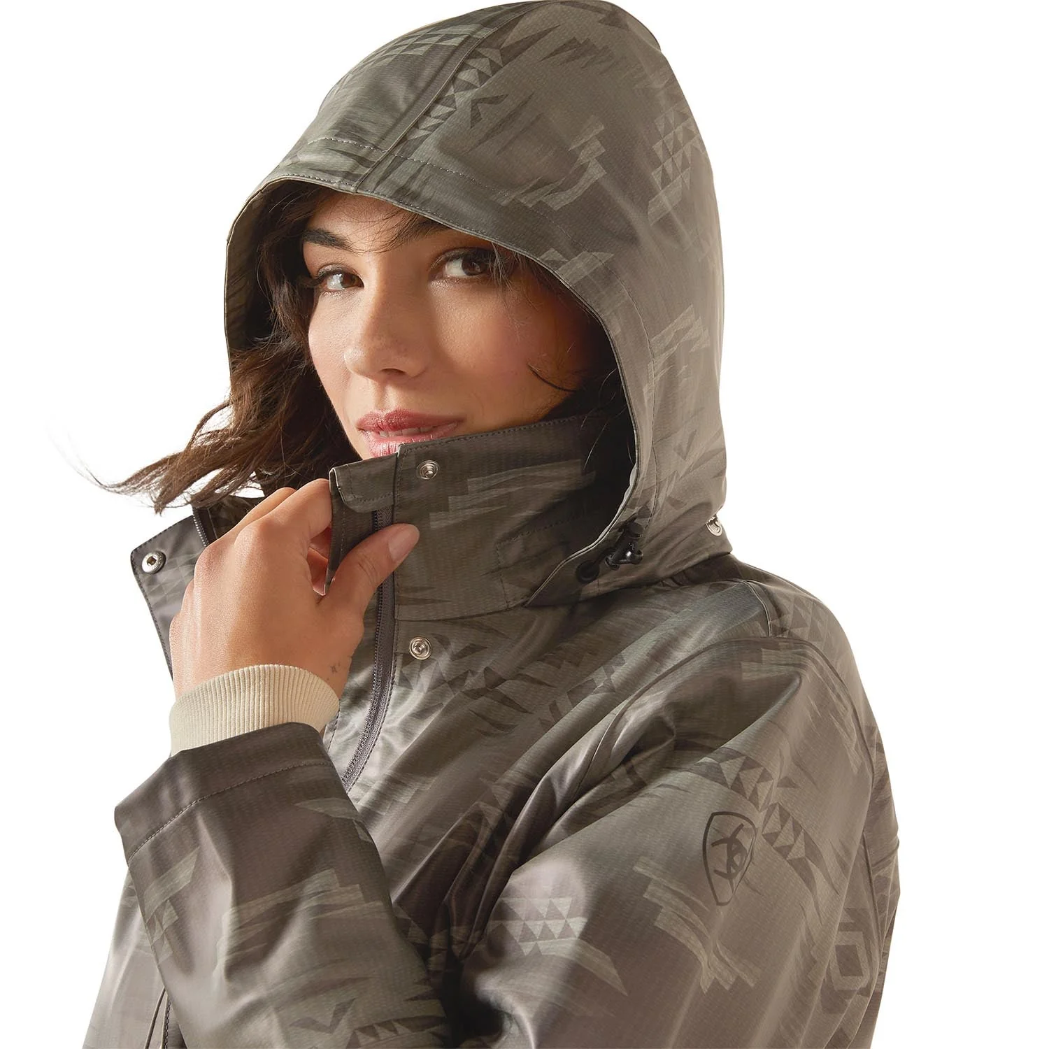 Ariat Womens Drizzle Rain Slicker - Image 8