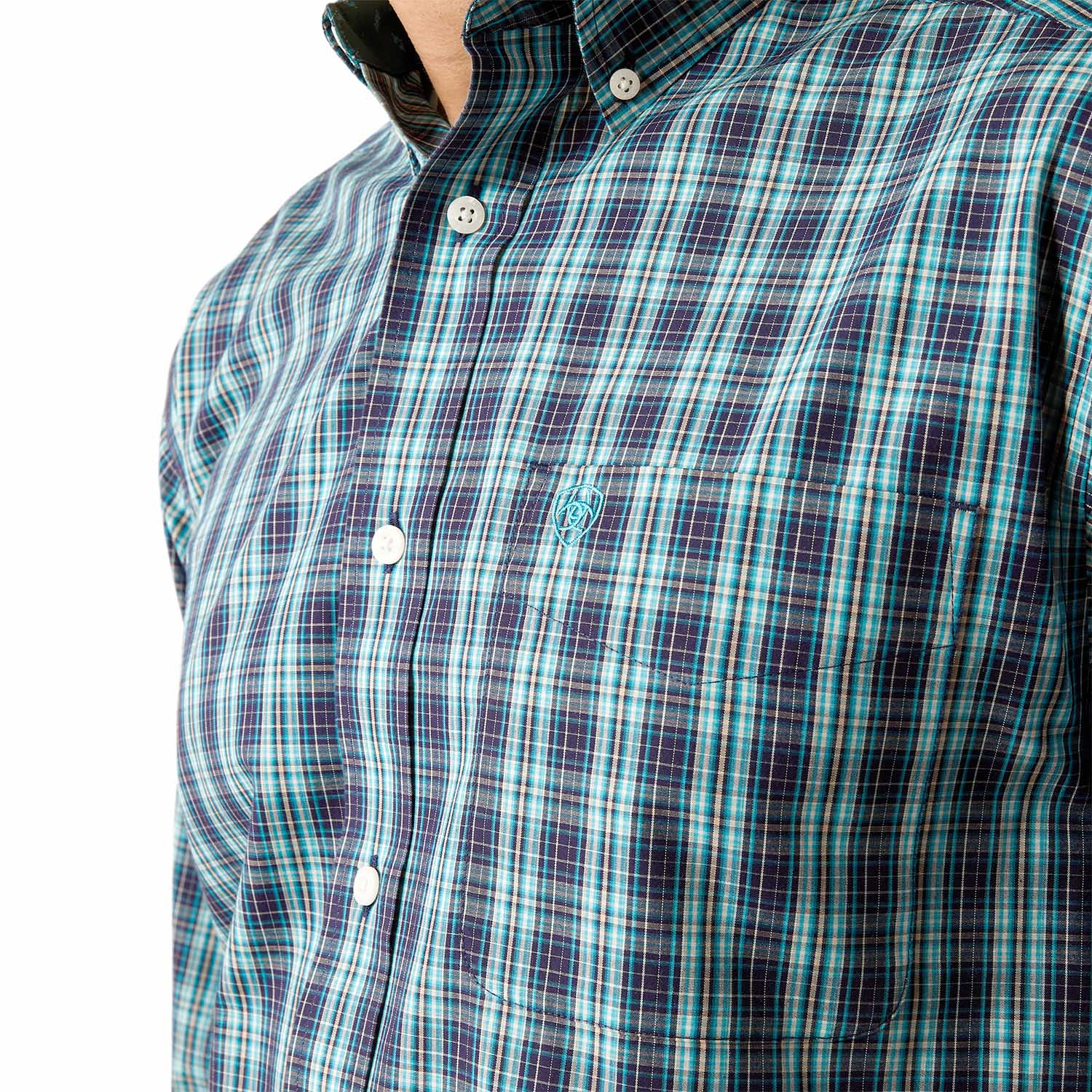 Ariat Men's Wrinkle Free Gibson Longsleeve Shirt - Image 3