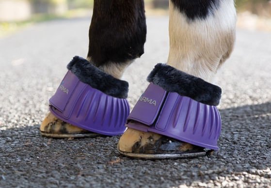 Shires Arma Fleece Bell Boots, Pair - Image 21