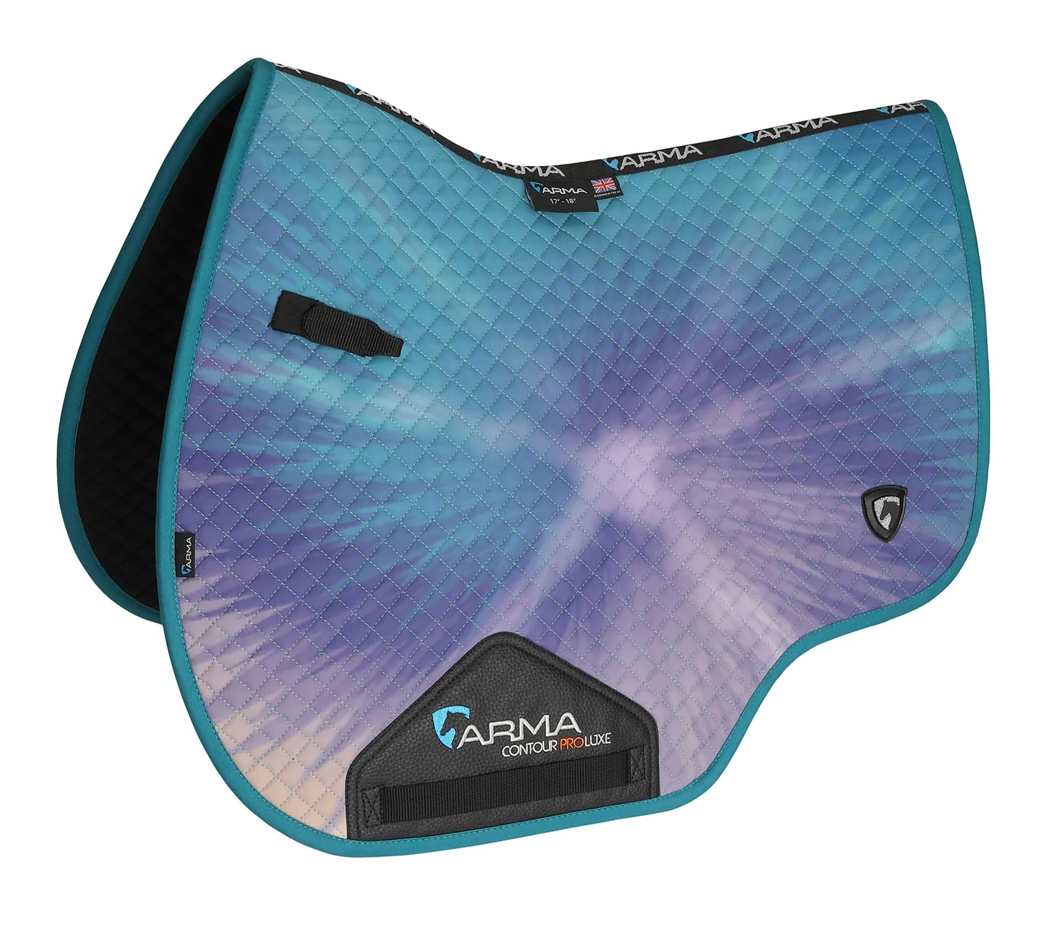 Arma Tie Dye Euro Cut Saddle Pad - Image 2