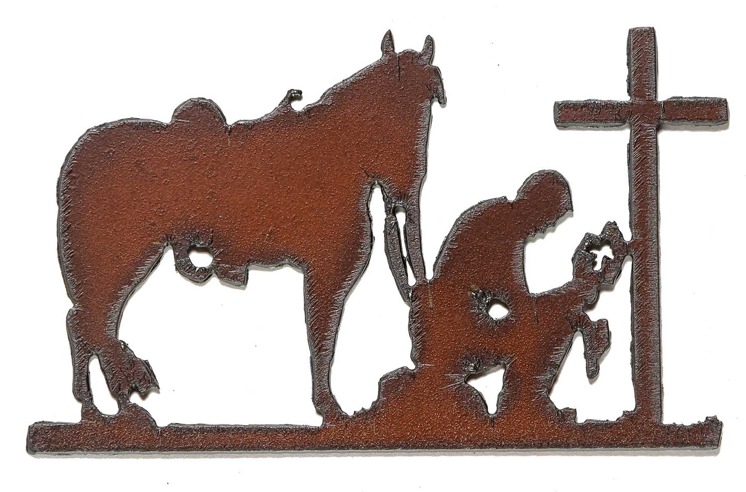Rustic Metal Ornaments - Image 9
