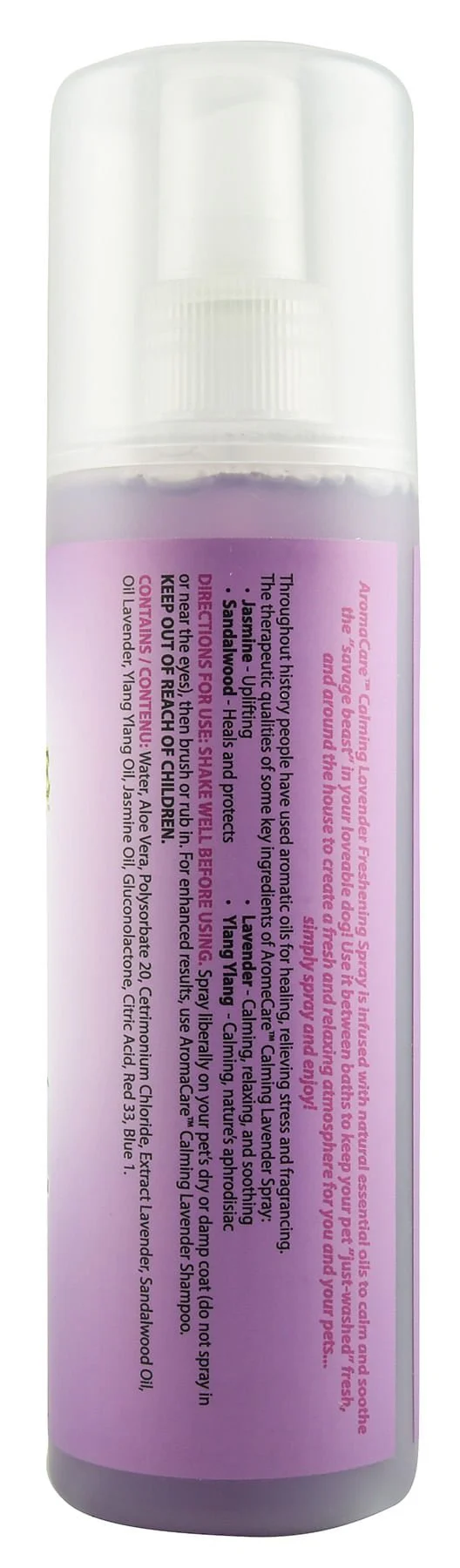 AromaCare Calming Lavender Pet Freshening Spray, 8 oz - Image 3