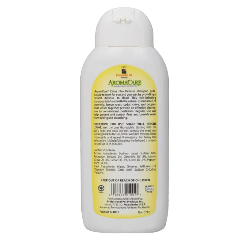 AromaCare⢠Citrus Flea Defense Pet Shampoo - Image 2