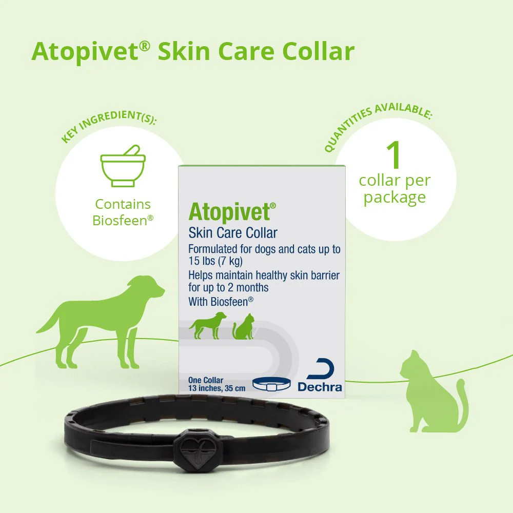 Atopivet Skin Care Collar with Sphingolipid for Dogs & Cats - Image 6
