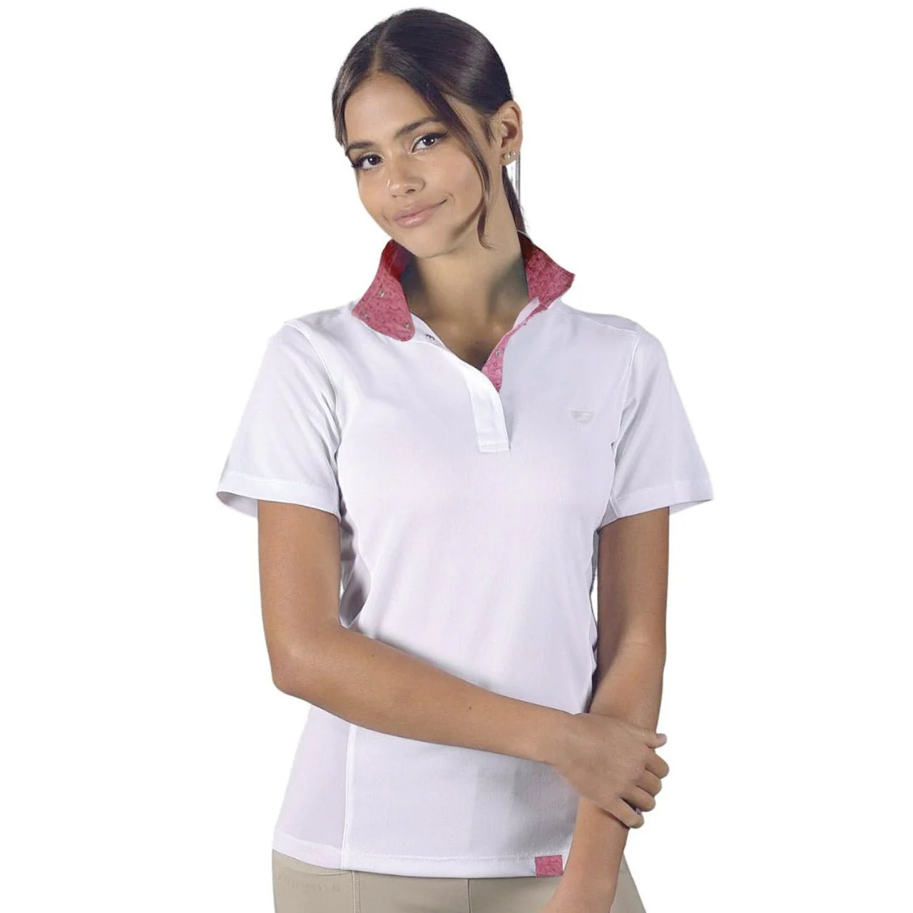 Aubrion Child's Equestrian Style Short Sleeve Show Shirt - Image 6