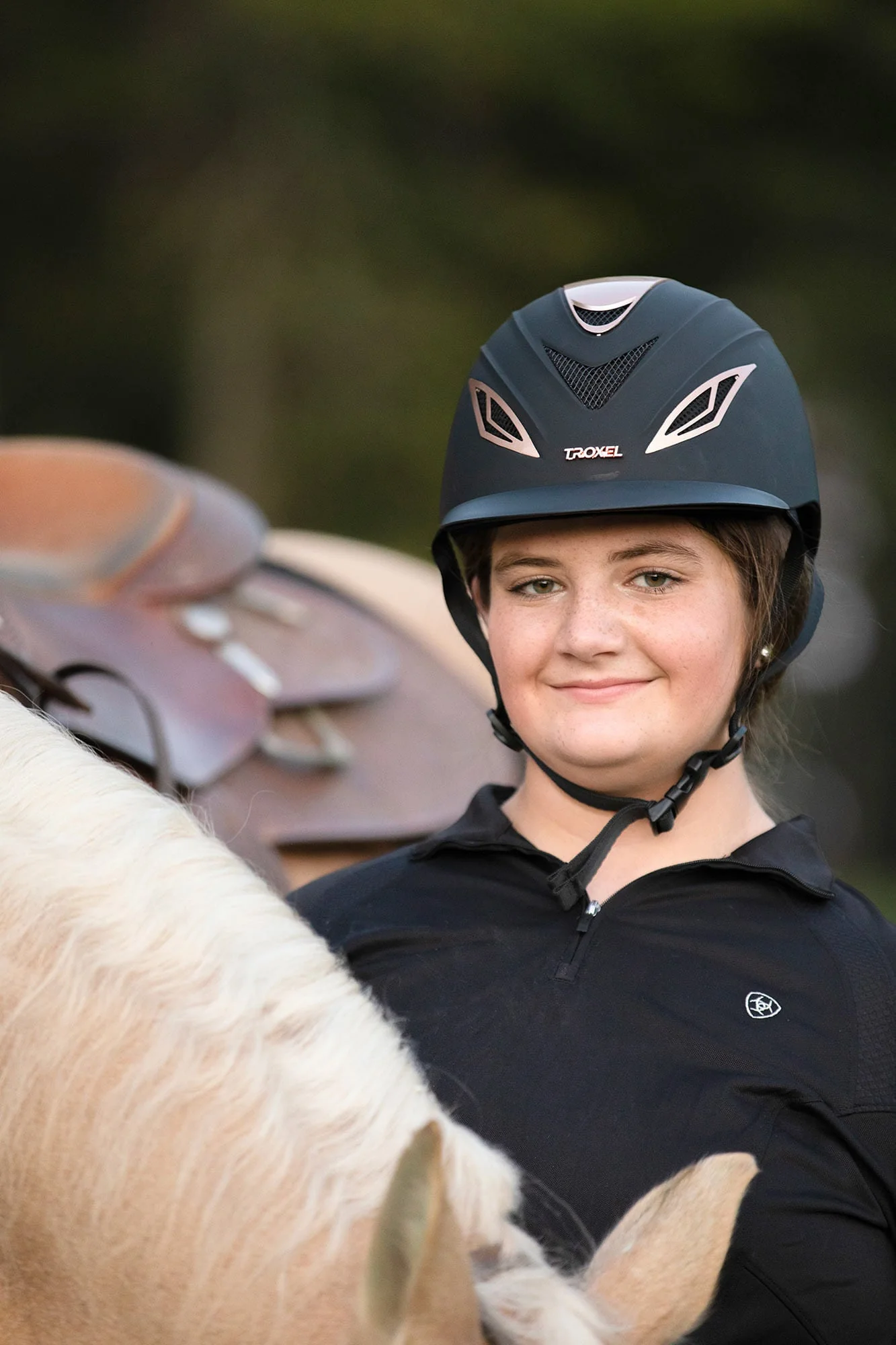 Troxel Avalon Adjustable Riding Helmet - Image 8