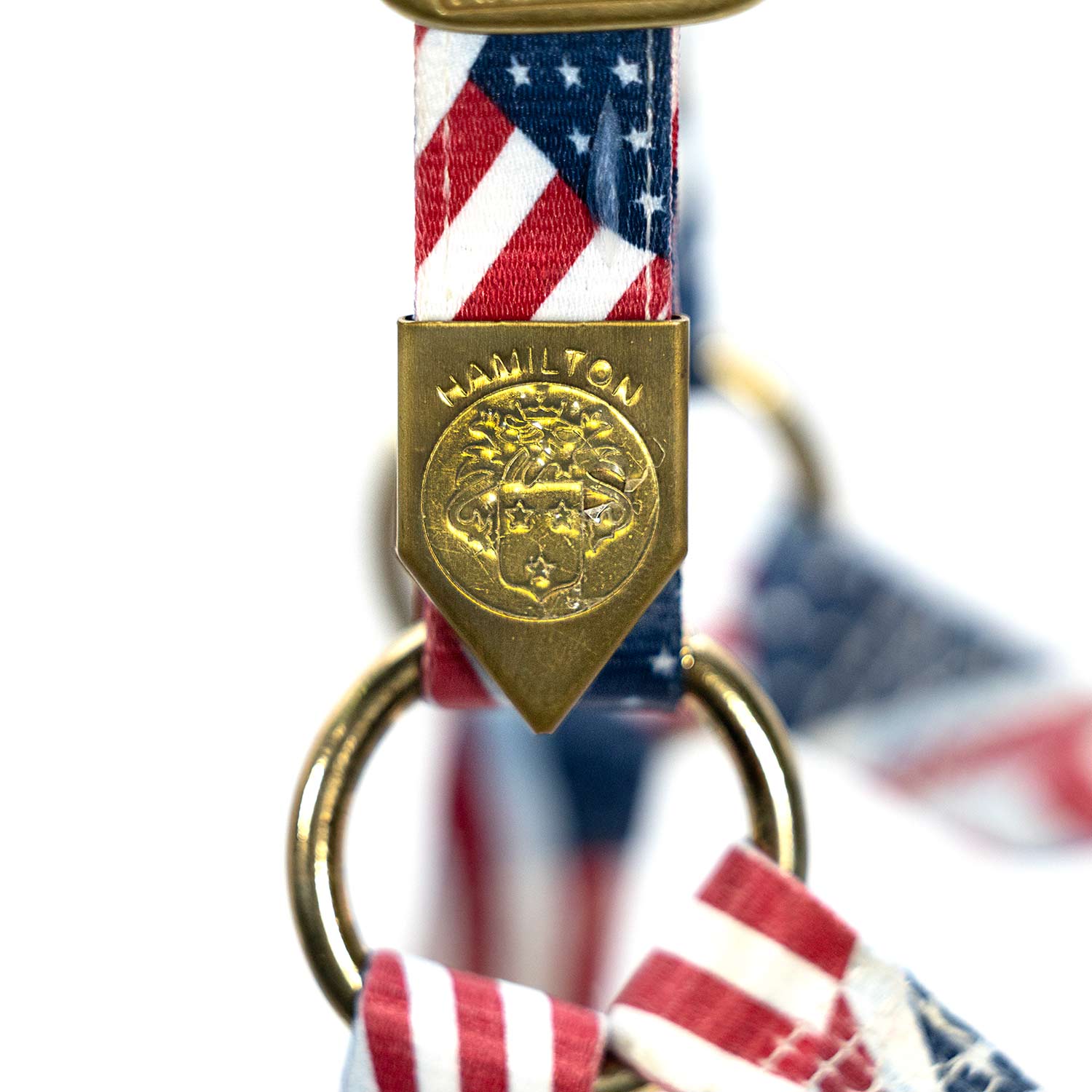 Patriotic Flag Foal Horse Halter – 3/4" Adjustable Nylon Halter - Image 2