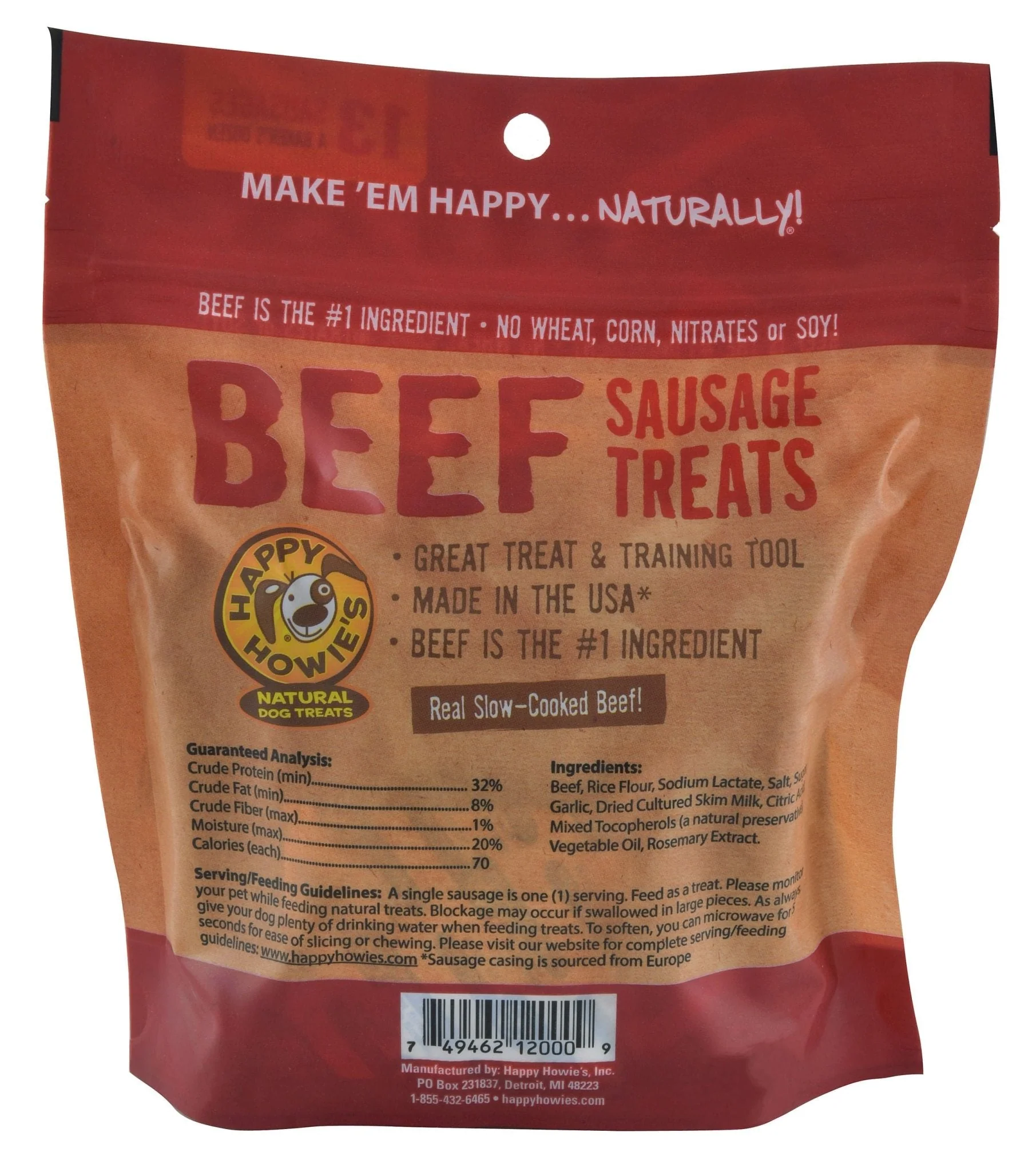 Happy Howie's Sausage Links, 4" - Image 10