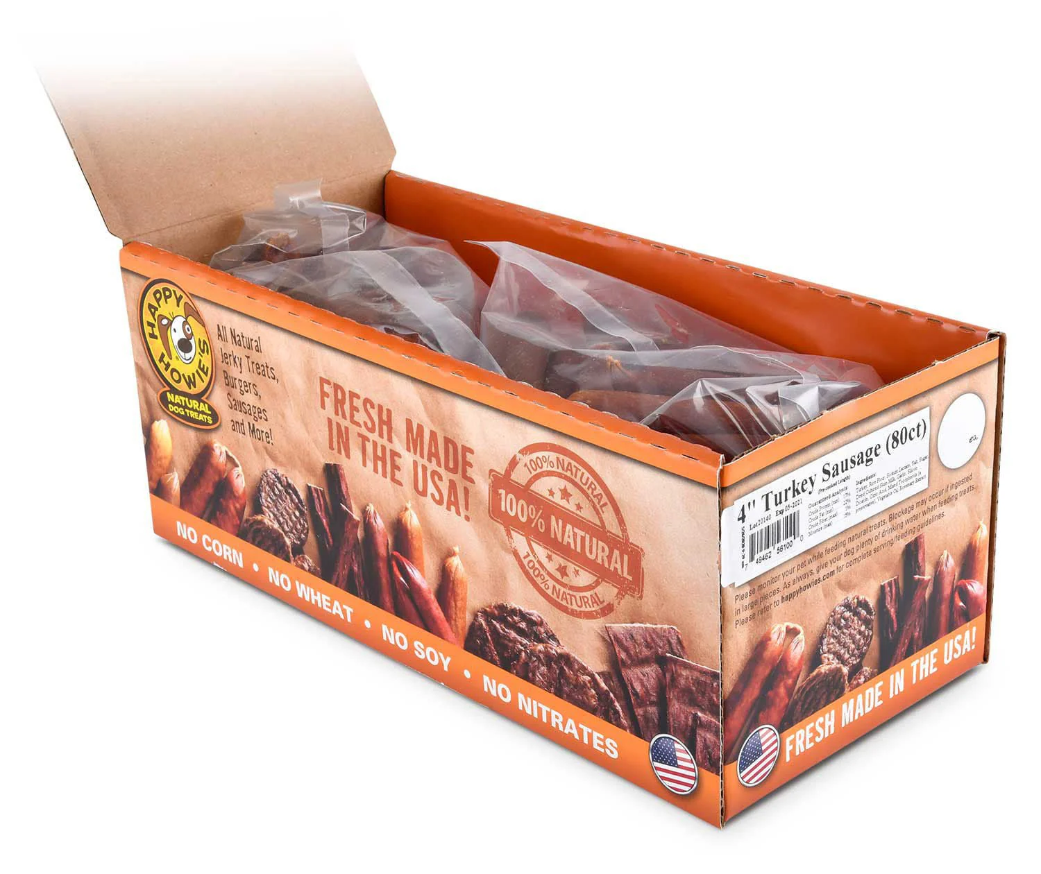Happy Howie's Sausage Links, 4" - Image 8