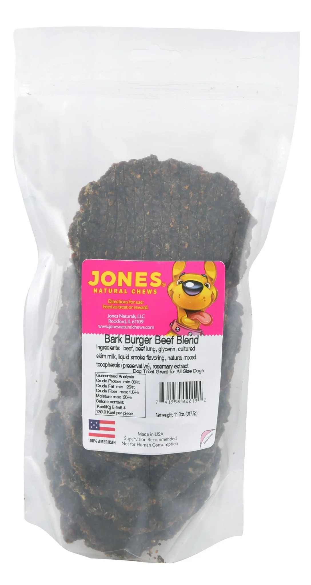 Bark Burgers Beef Blend Dog Chew Treats - Image 4