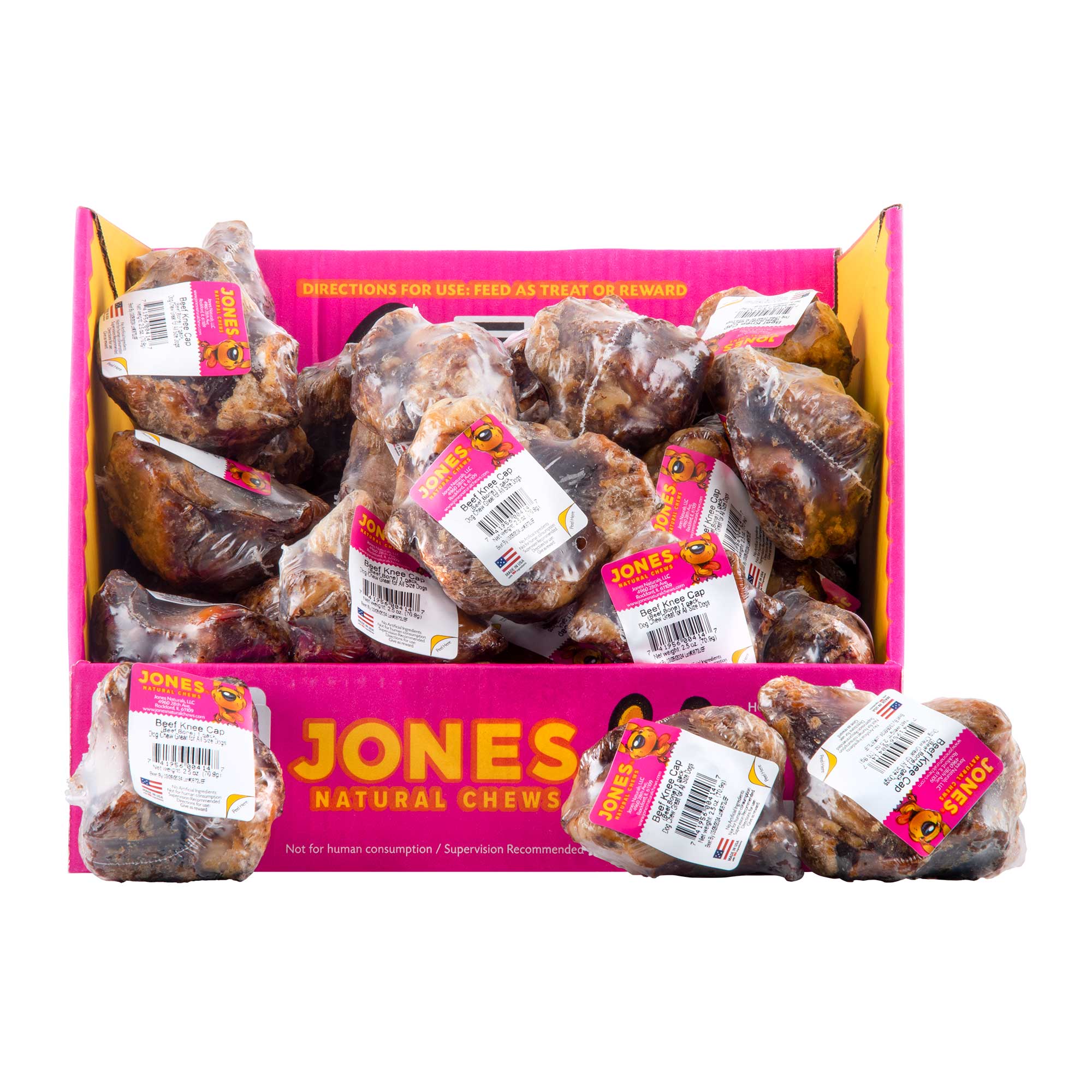 Beef Knee Caps Dog Chew Treats - Image 4