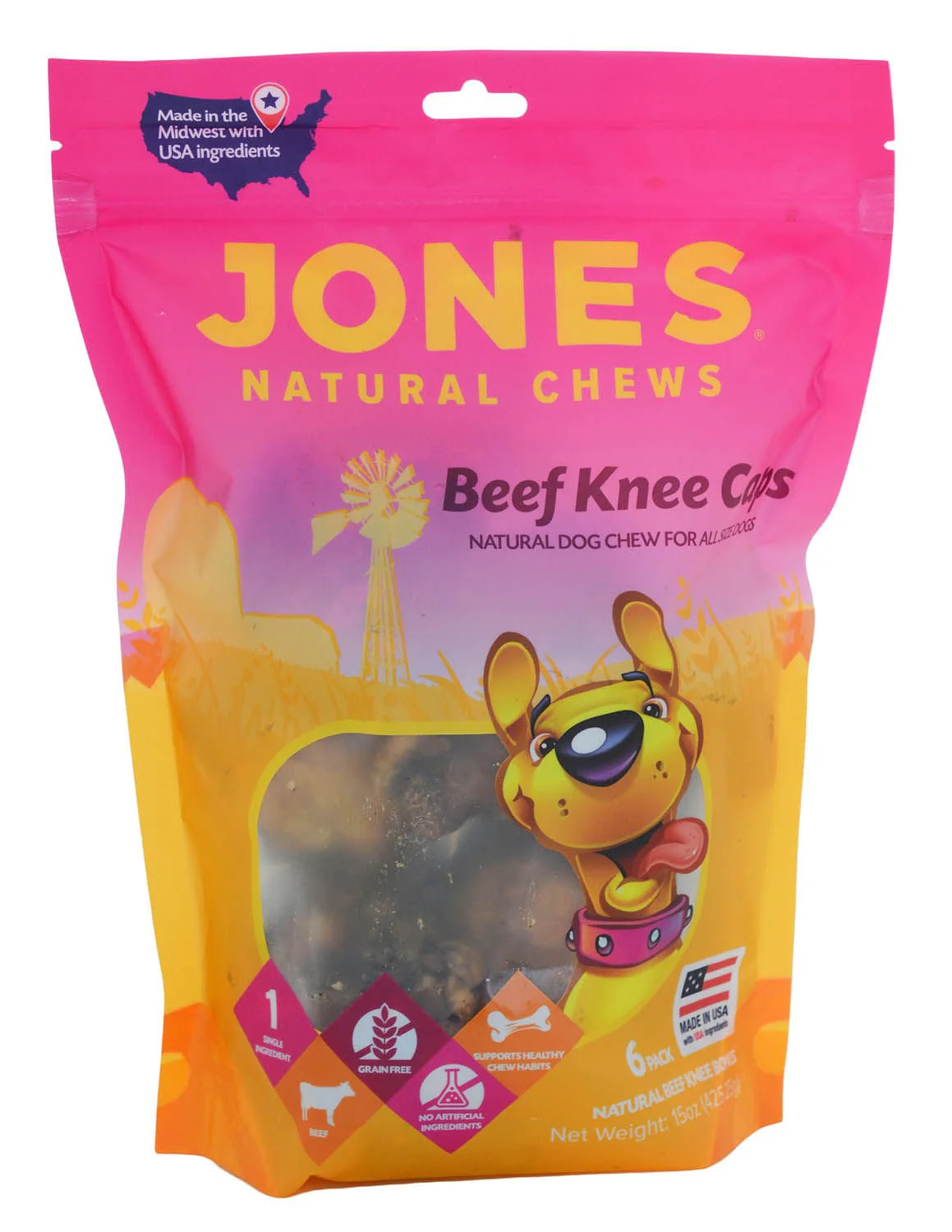 Beef Knee Caps Dog Chew Treats - Image 7