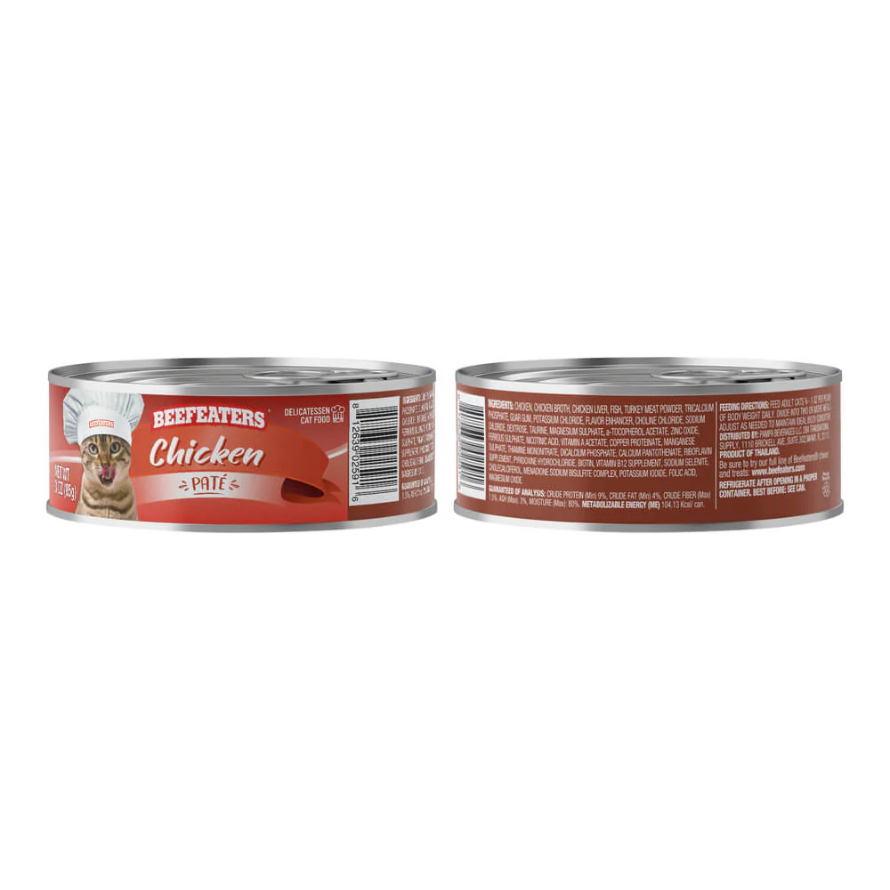Beefeaters Pate Wet Cat Food, Case of 24 - Image 23