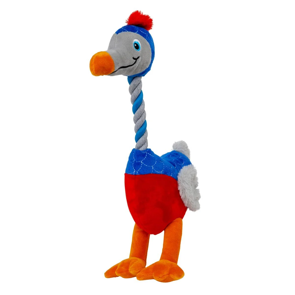 KONG Bendeez™ Plush Dog Toy with Flexible Rope Core & Squeaker - Image 12