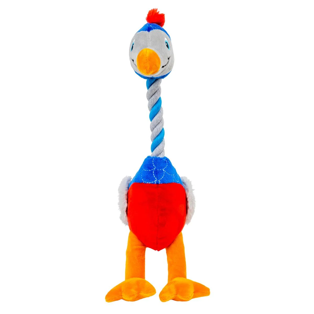 KONG Bendeez™ Plush Dog Toy with Flexible Rope Core & Squeaker - Image 17