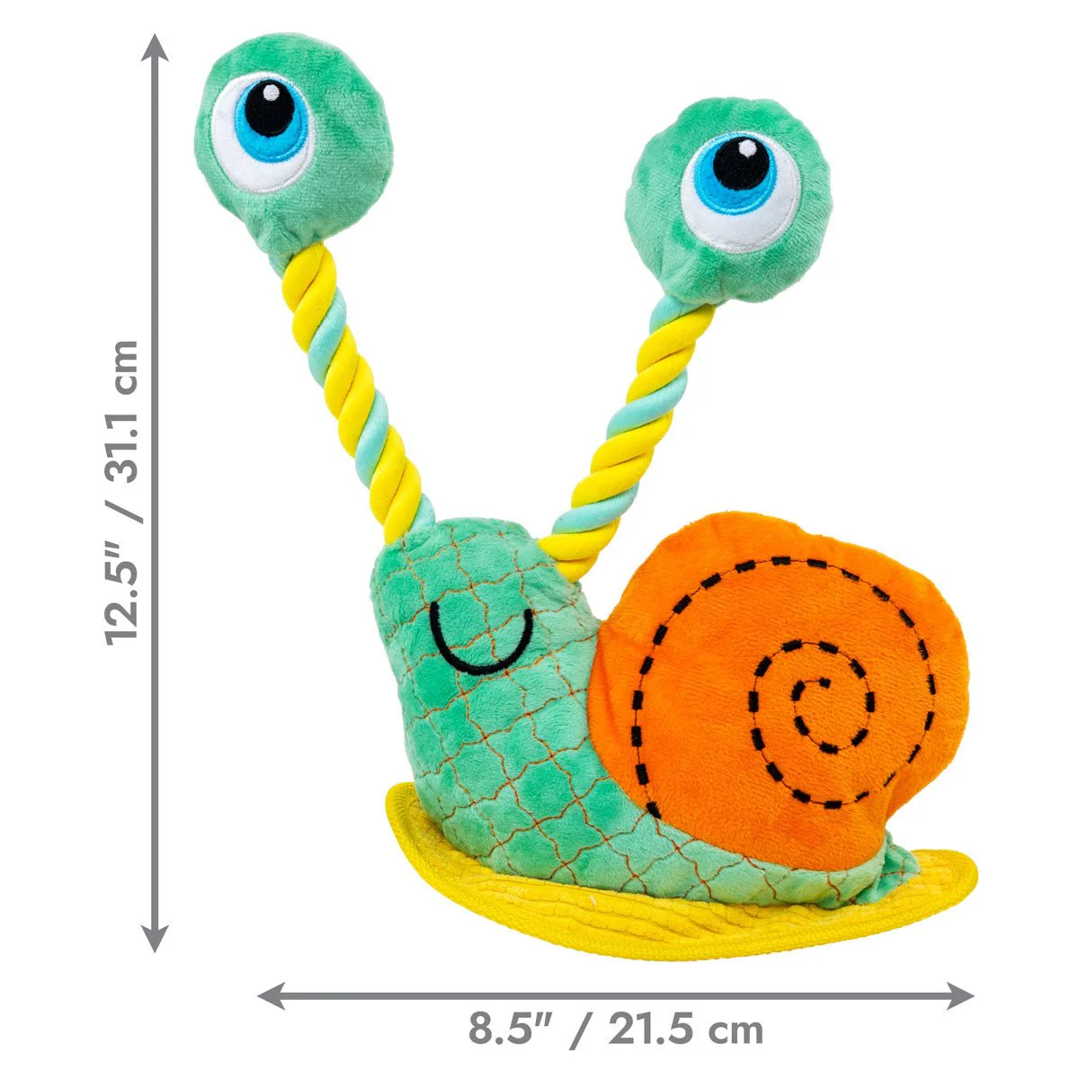 KONG Bendeez™ Plush Dog Toy with Flexible Rope Core & Squeaker - Image 24