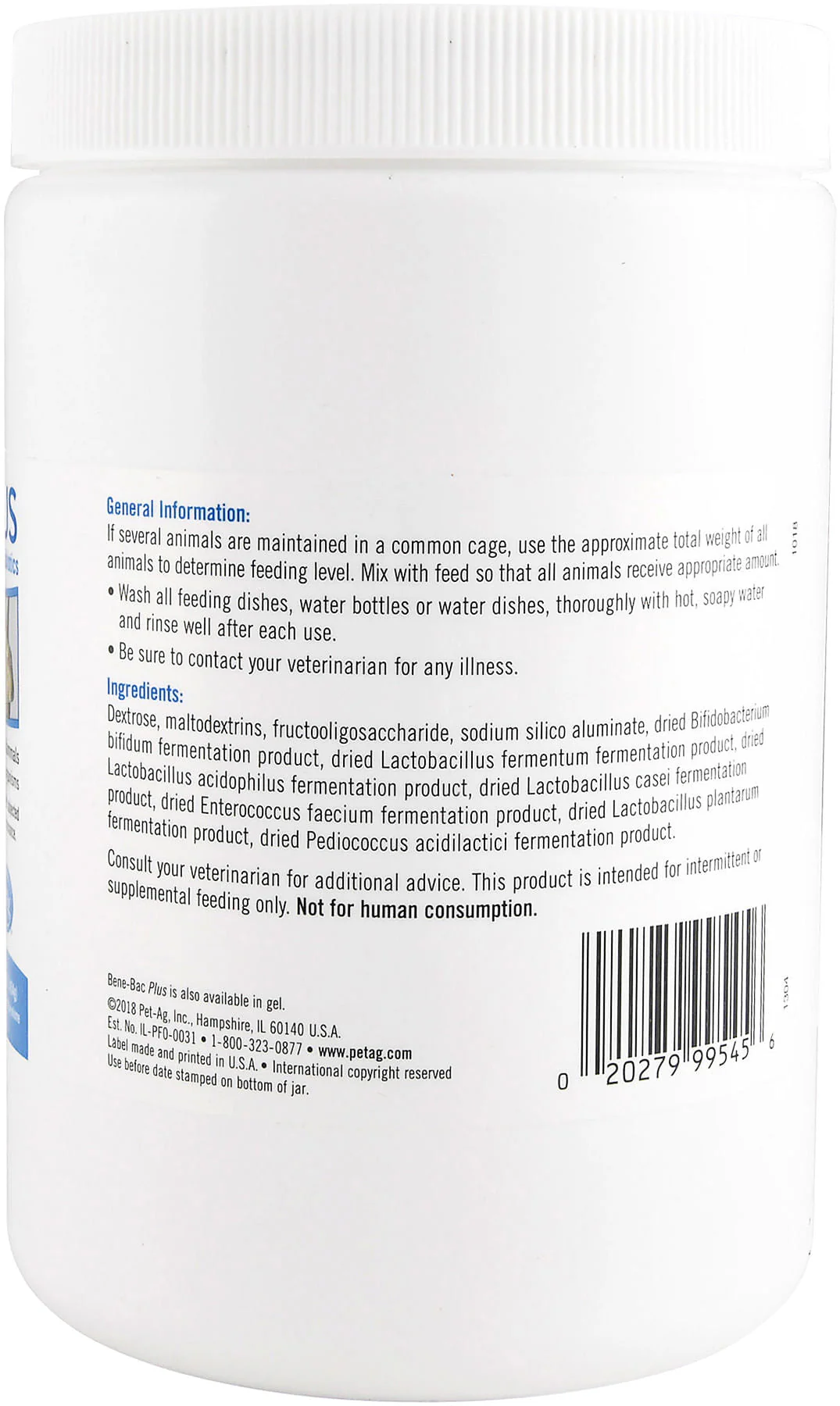 PetAg Bene-Bac Plus - FOS & Probiotics for Pets - Image 7