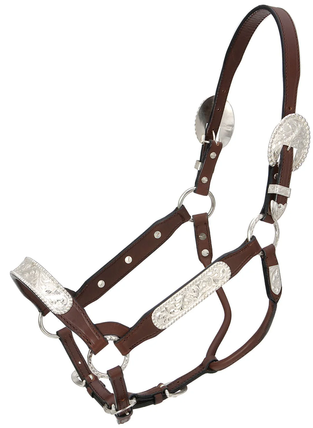 Tough1 Berry Edge Silver Congress Horse Show Halter - Image 3