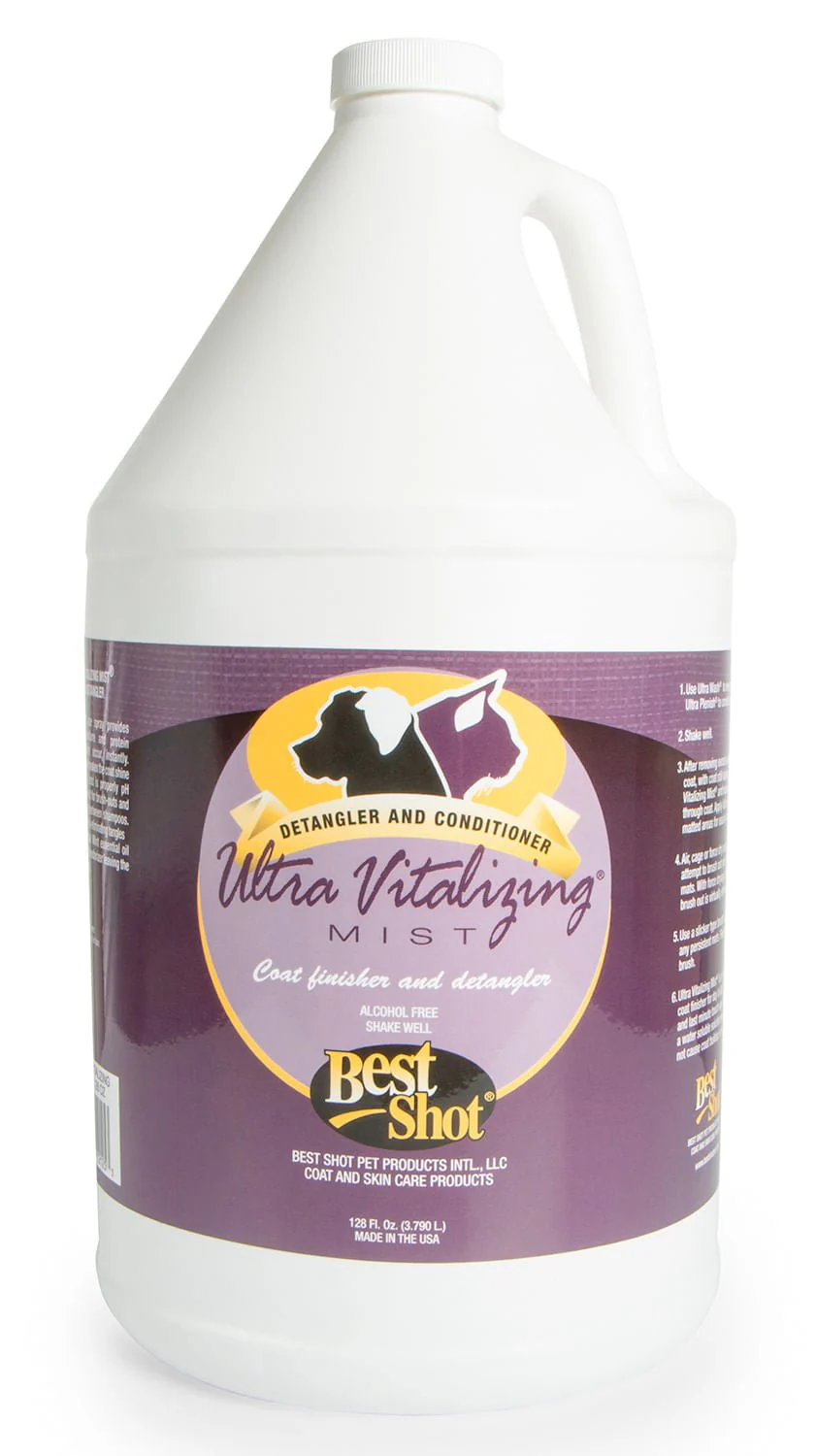 Best Shot Ultra Vitalizing Mist Detangler & Leave-in Conditioner for Pets