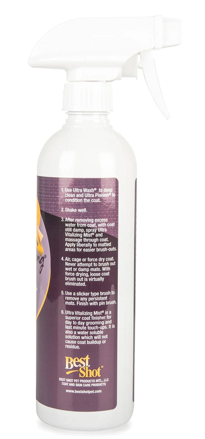 Best Shot Ultra Vitalizing Mist Detangler & Leave-in Conditioner for Pets - Image 9