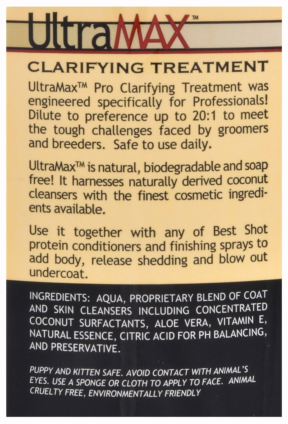 Best Shot UltraMAX Pro Clarifying Shampoo - Image 5