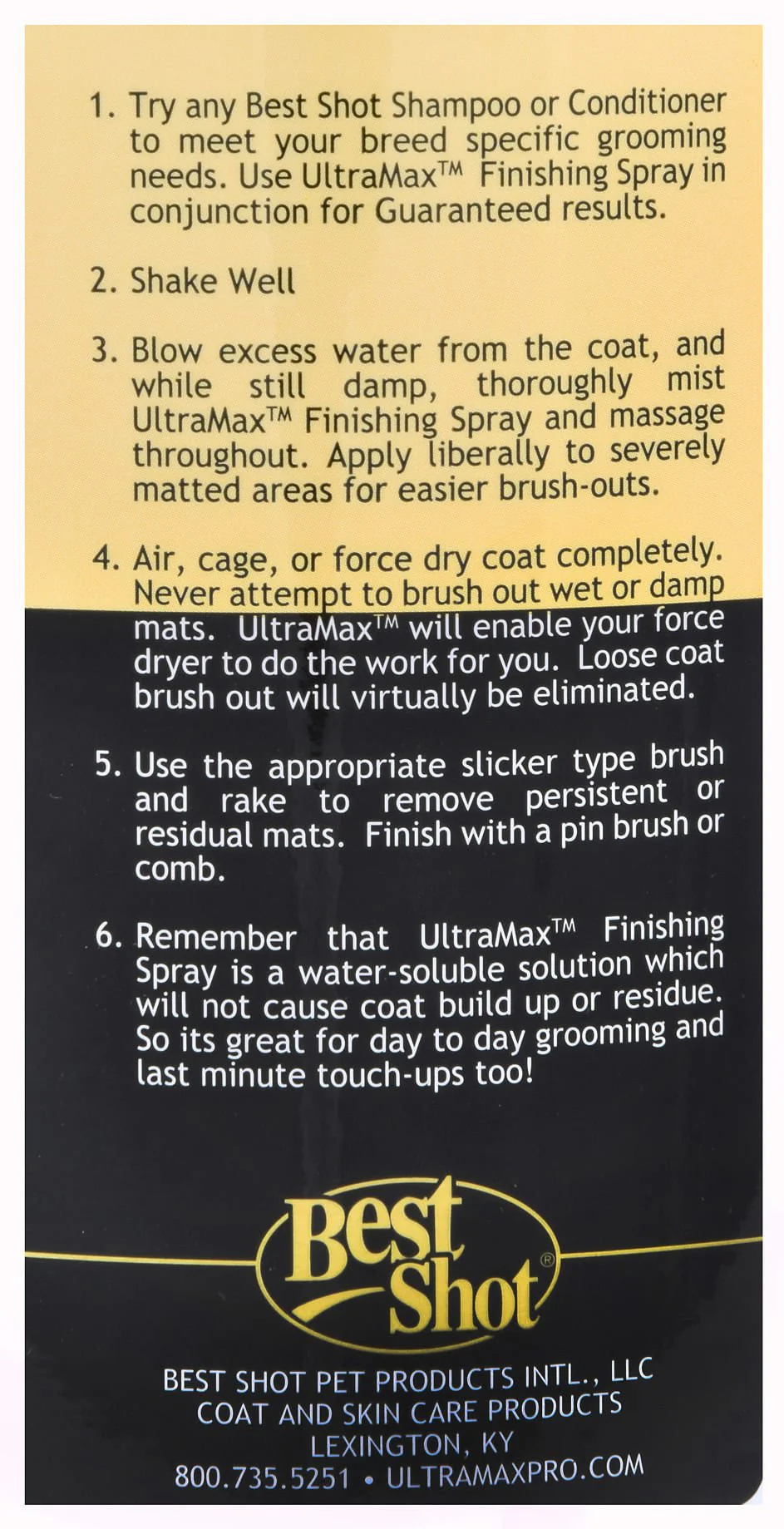 Best Shot UltraMAX Pro Finishing Spray - Image 3