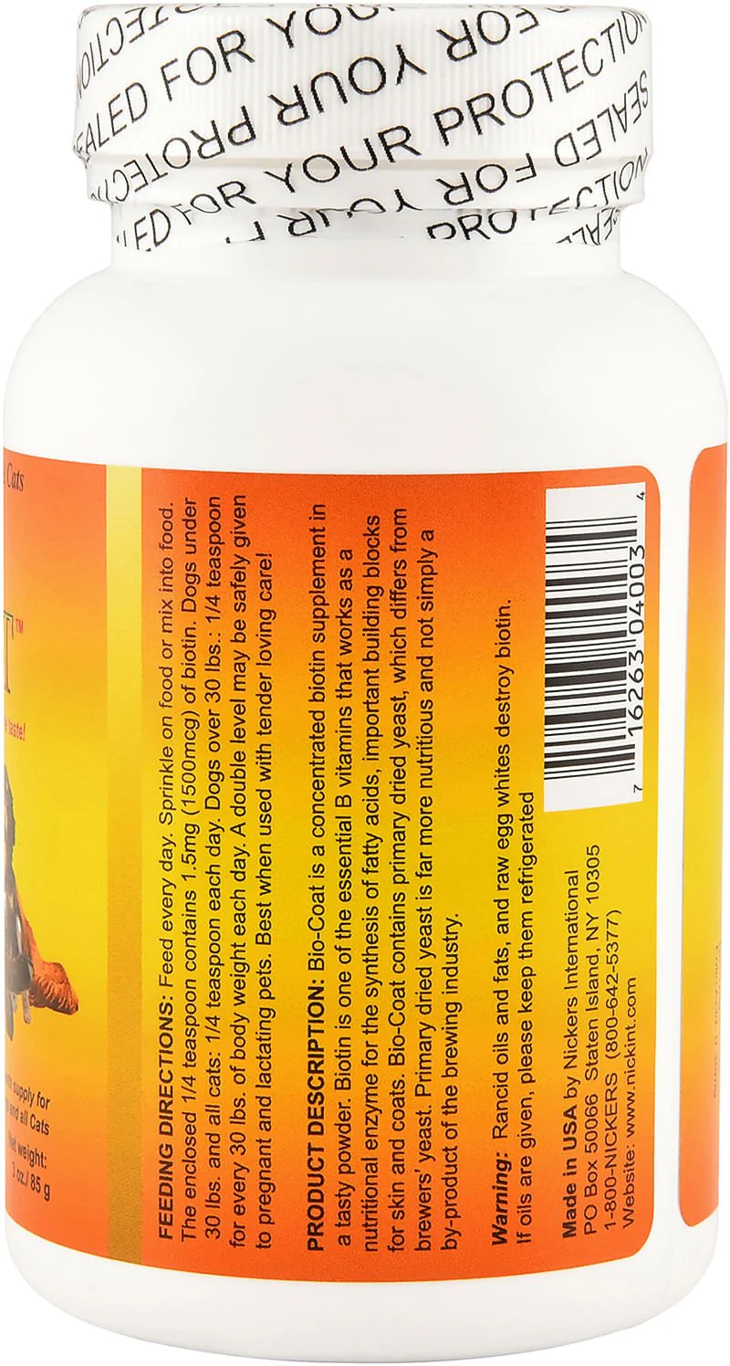 Bio-Coat Biotin Supplement for Dogs & Cats - Image 5