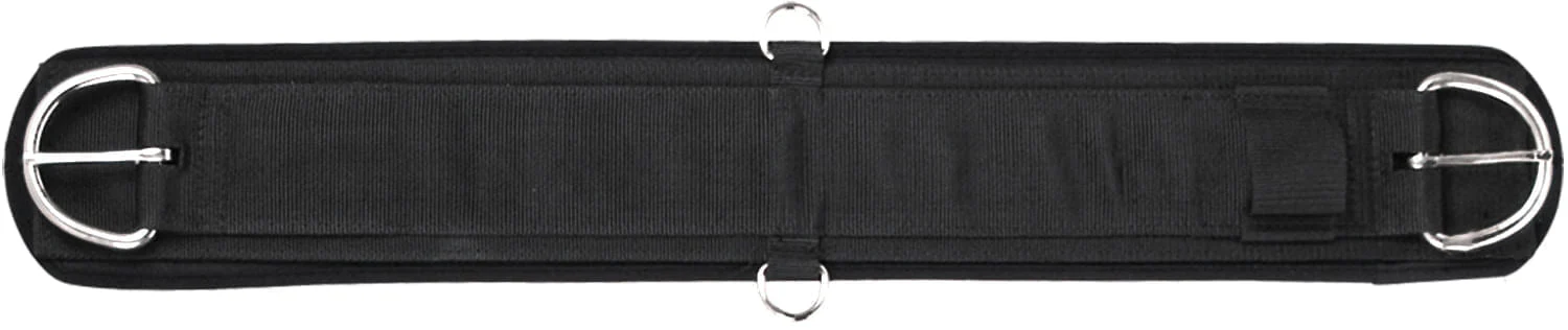 Mustang Straight Western Cinch, Black - Image 3