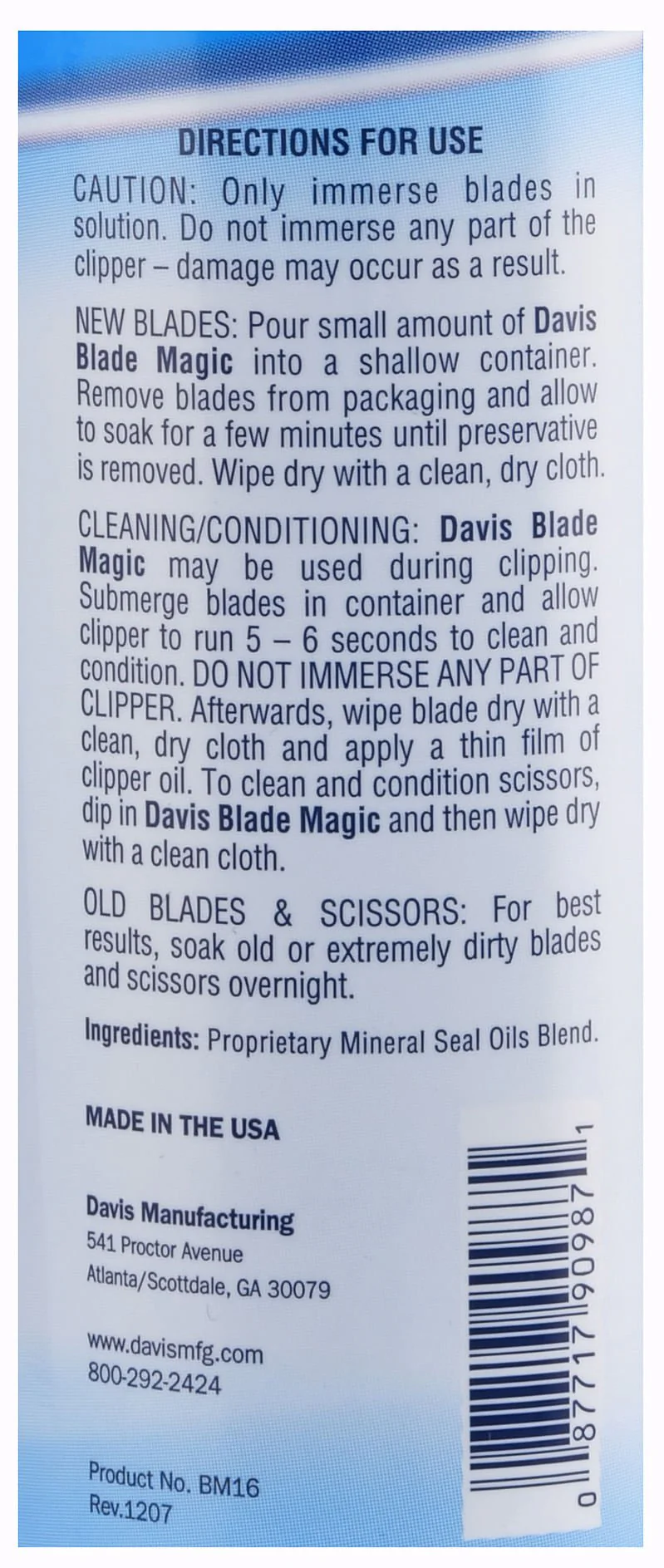 Blade Magic Grooming Clipper & Blade Lubricating Wash - Image 5