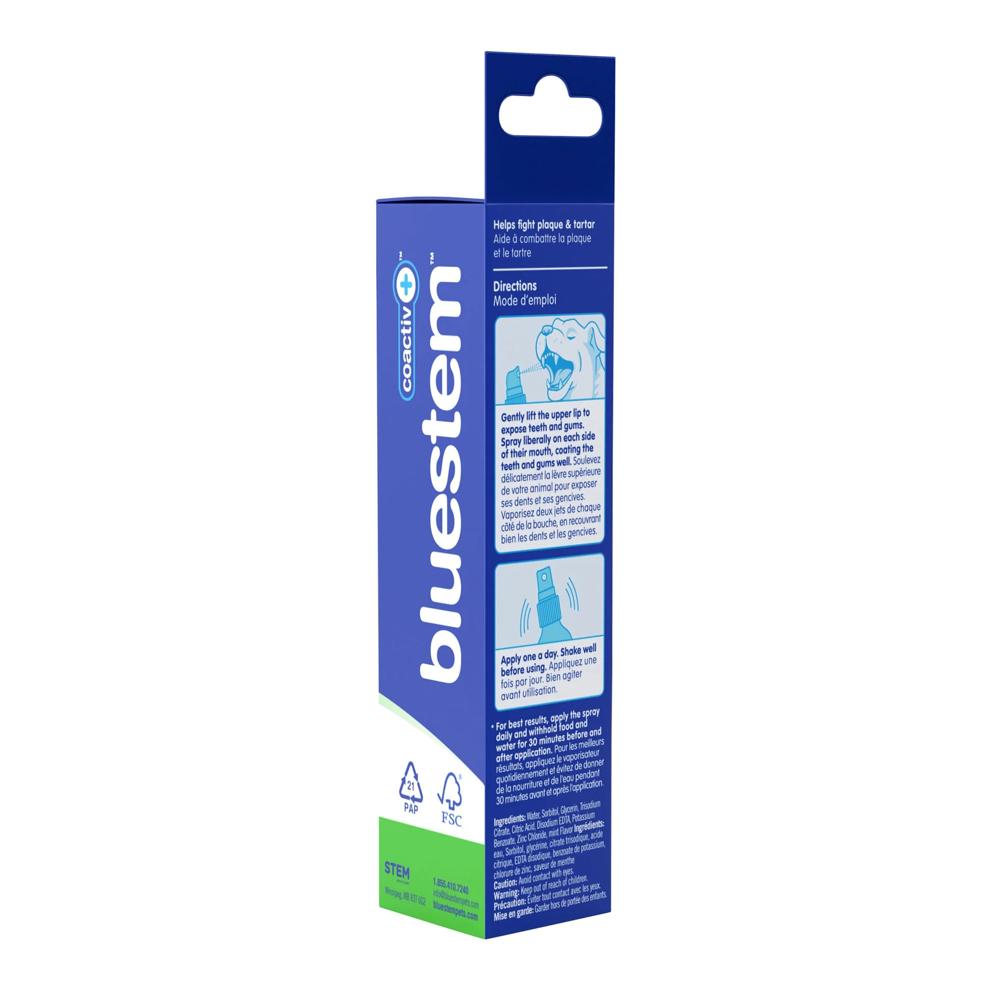 bluestem Oral Care Dog Spray, Mint, 4 fl oz - Image 7