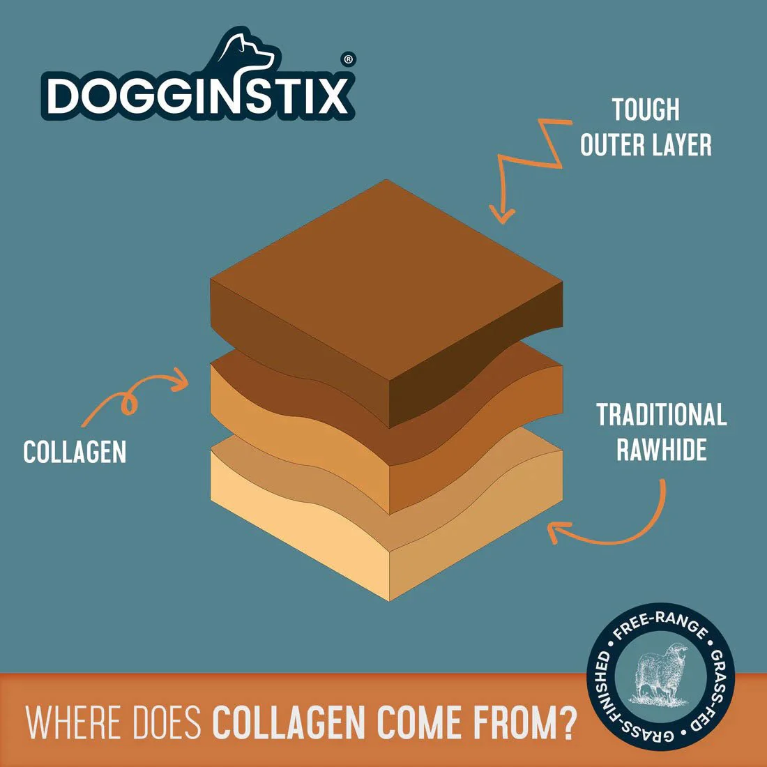 Dogginstix Braided Lamb Collagen Dog Chew – Long Lasting, Digestible, High Protein Rawhide Alternative - Image 15