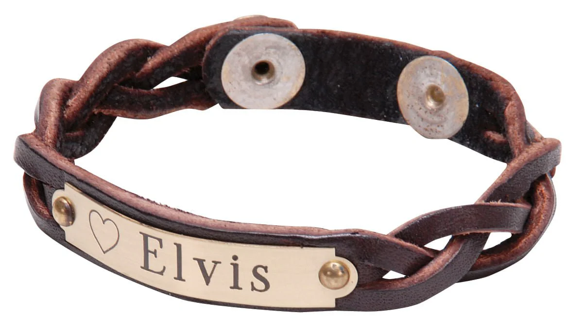 Braided Leather Bracelet - Image 4