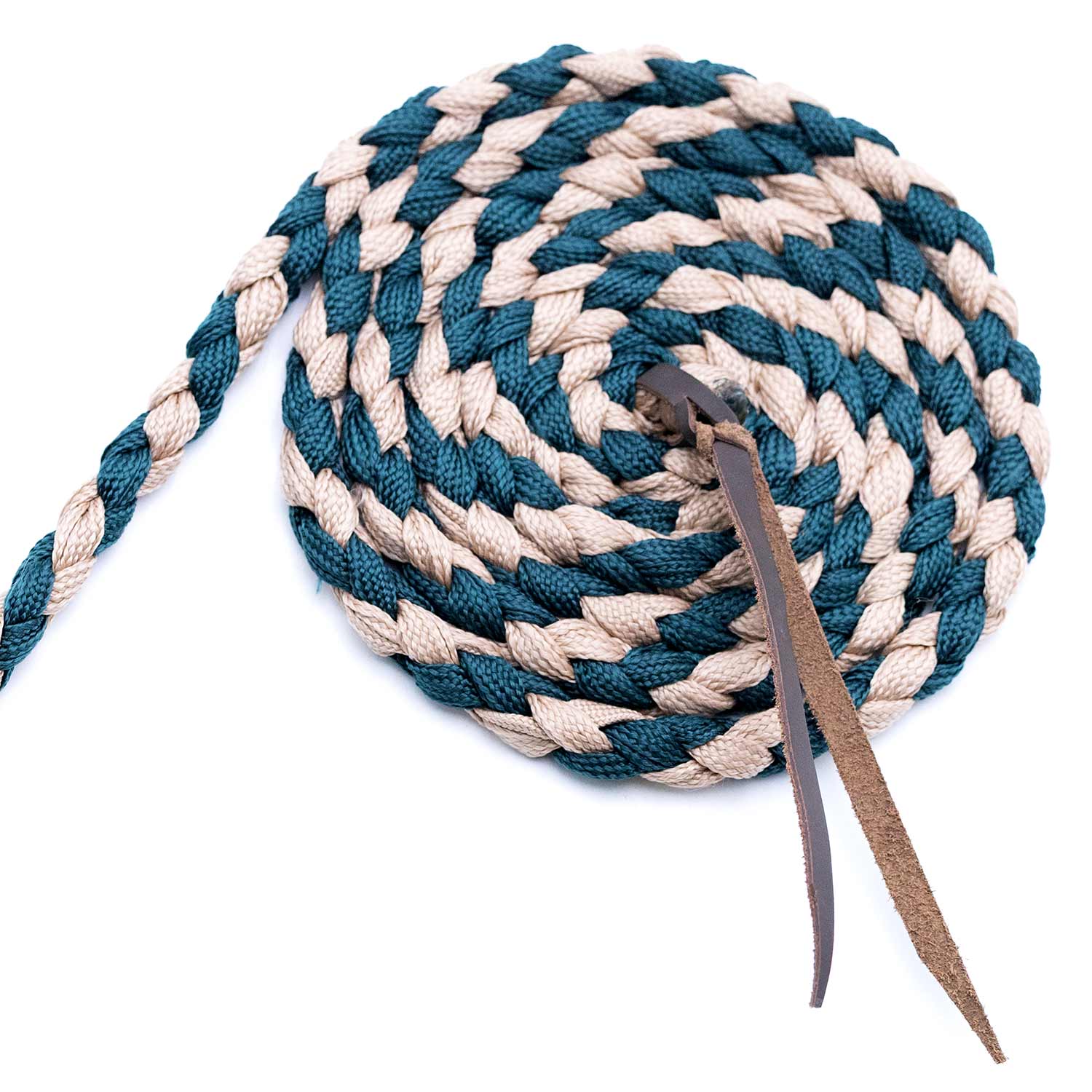 Jeffers Braided Mule Tape Halter with 10' Lead for Horses - Image 50