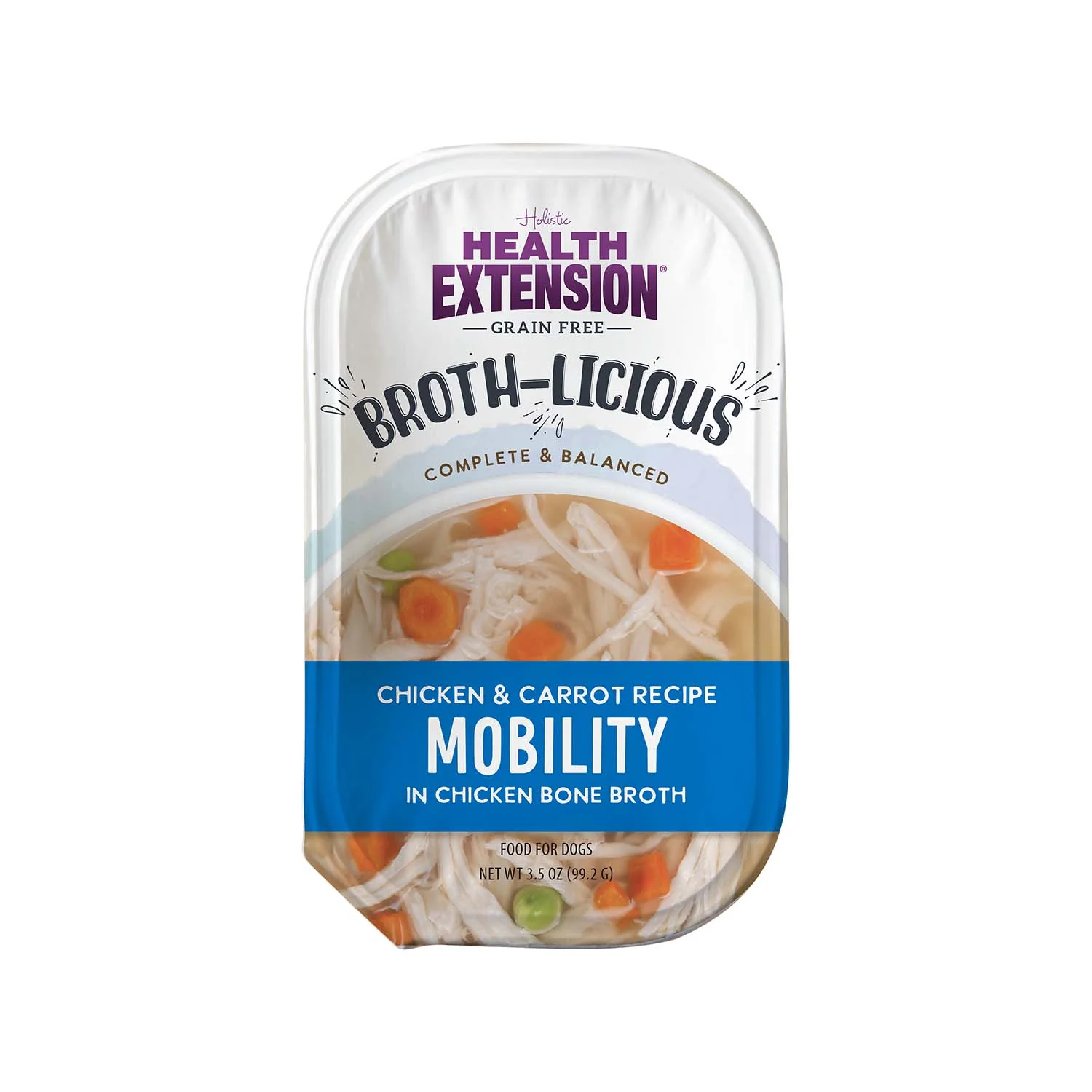 Broth-Licious in Bone Broth-Healthy Belly Recipe Dog Food, 3.5 oz Tray - Image 4