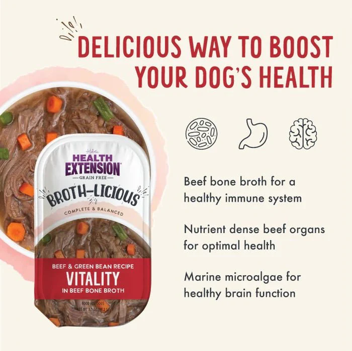 Broth-Licious in Bone Broth-Healthy Belly Recipe Dog Food, 3.5 oz Tray - Image 8