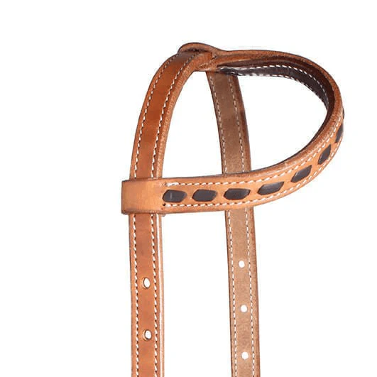 Professional's Choice Buckstitch Harness Leather One Ear Headstall - Image 2