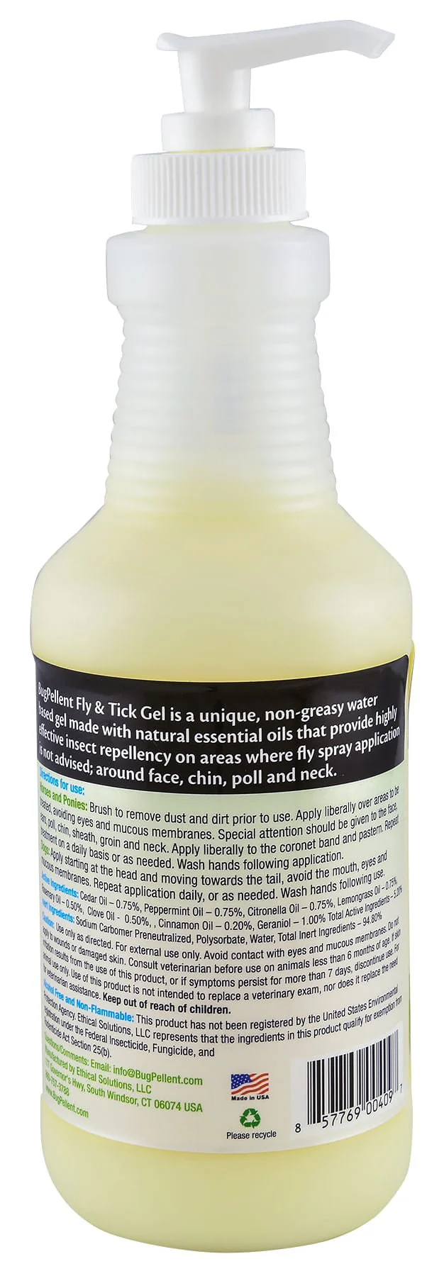 BugPellent Natural Fly & Tick Gel - Image 2